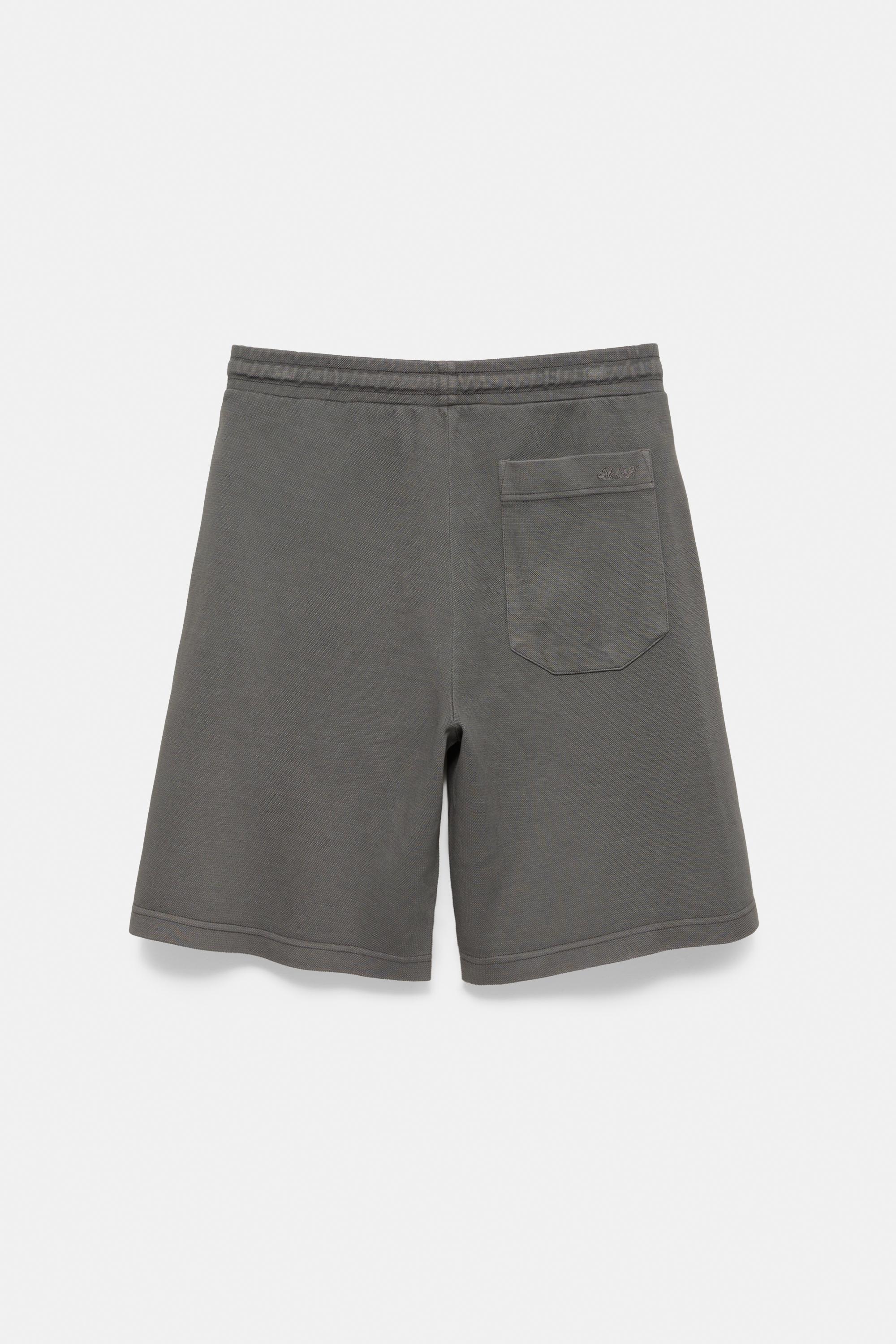 Dokulu jogger bermuda - Görsel 3