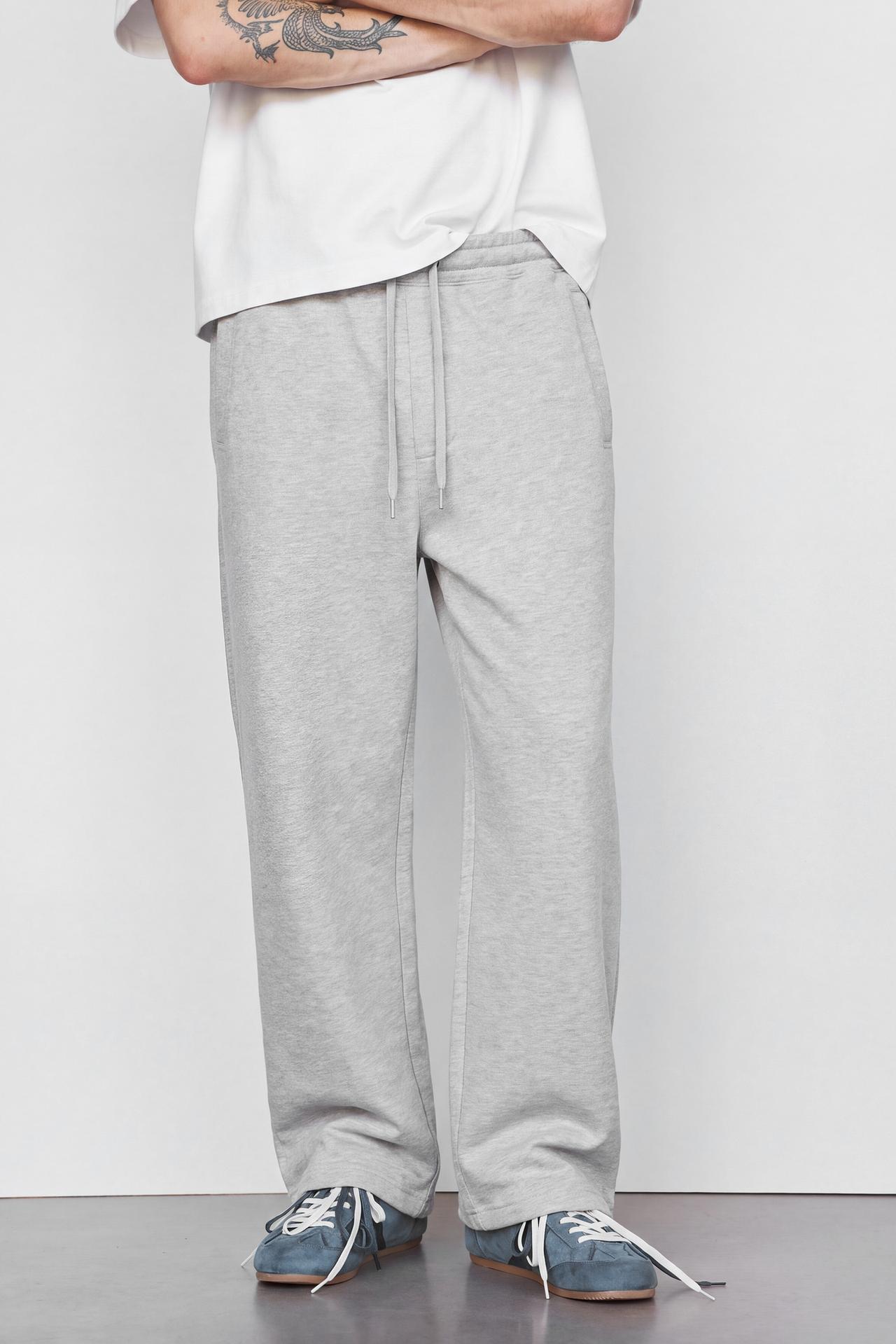 Pack of 2 joggers — Grey marl
