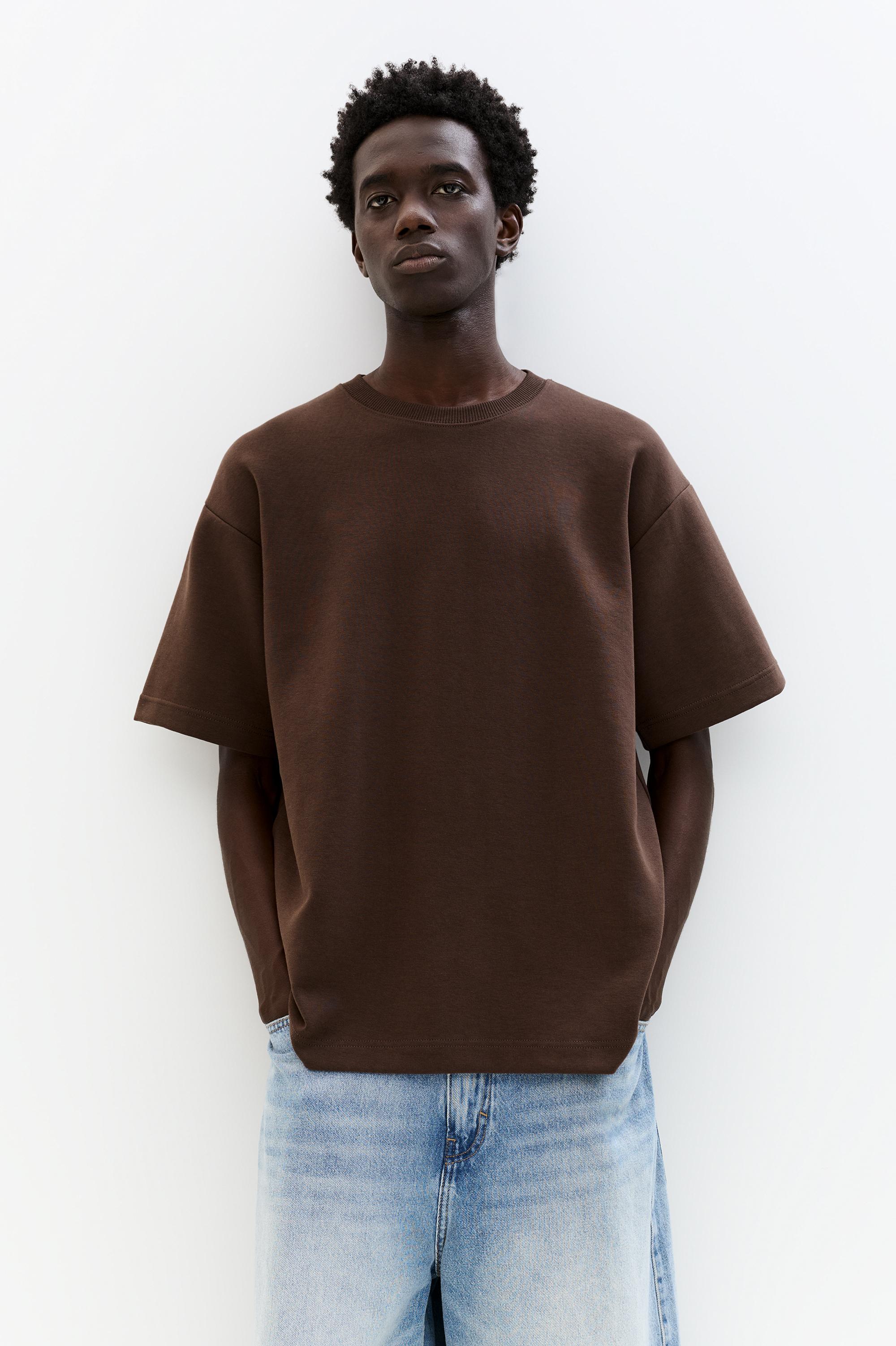 Basic kısa kollu sweatshirt - Görsel 21