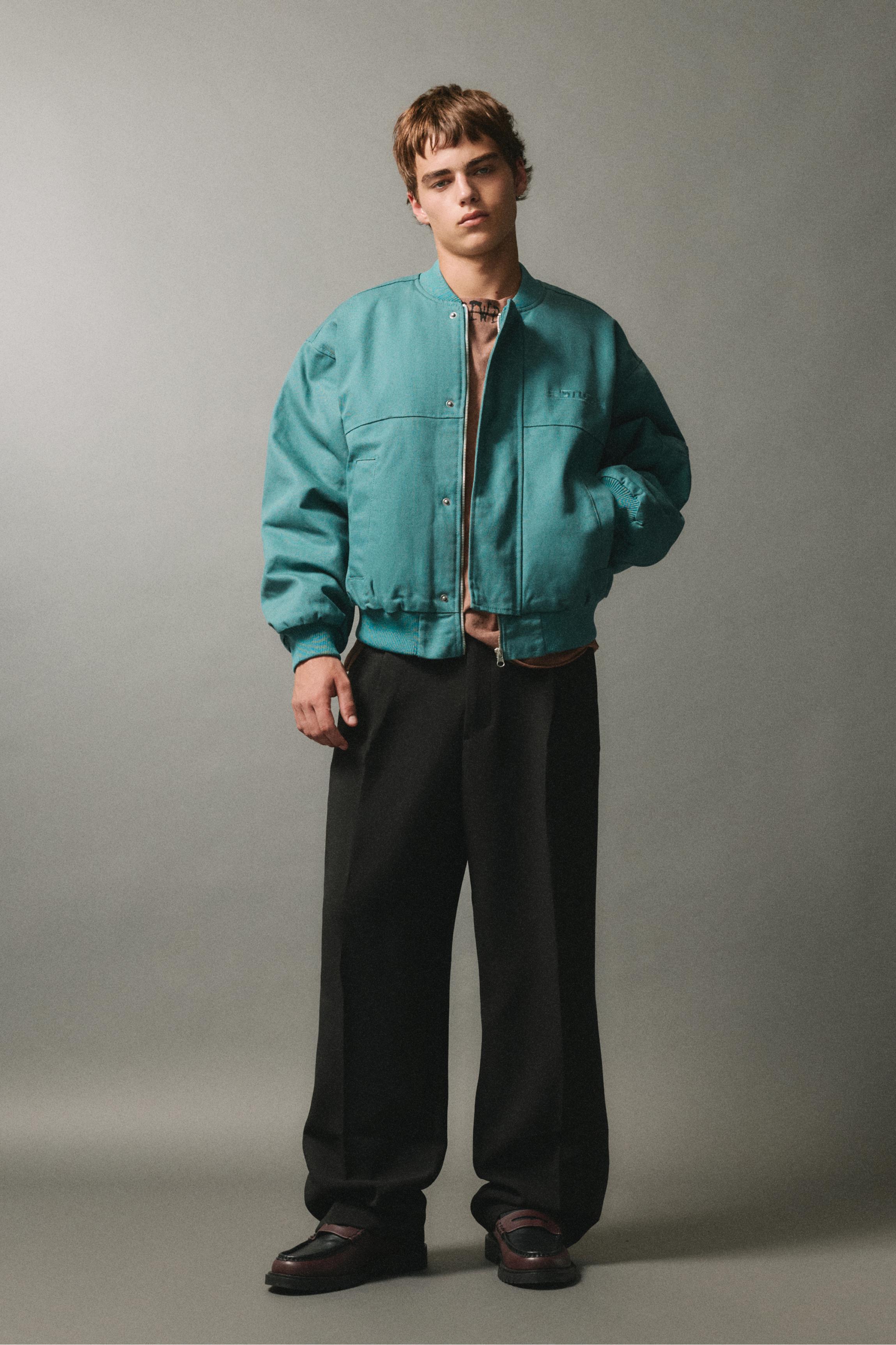 Tailored trousers — Black