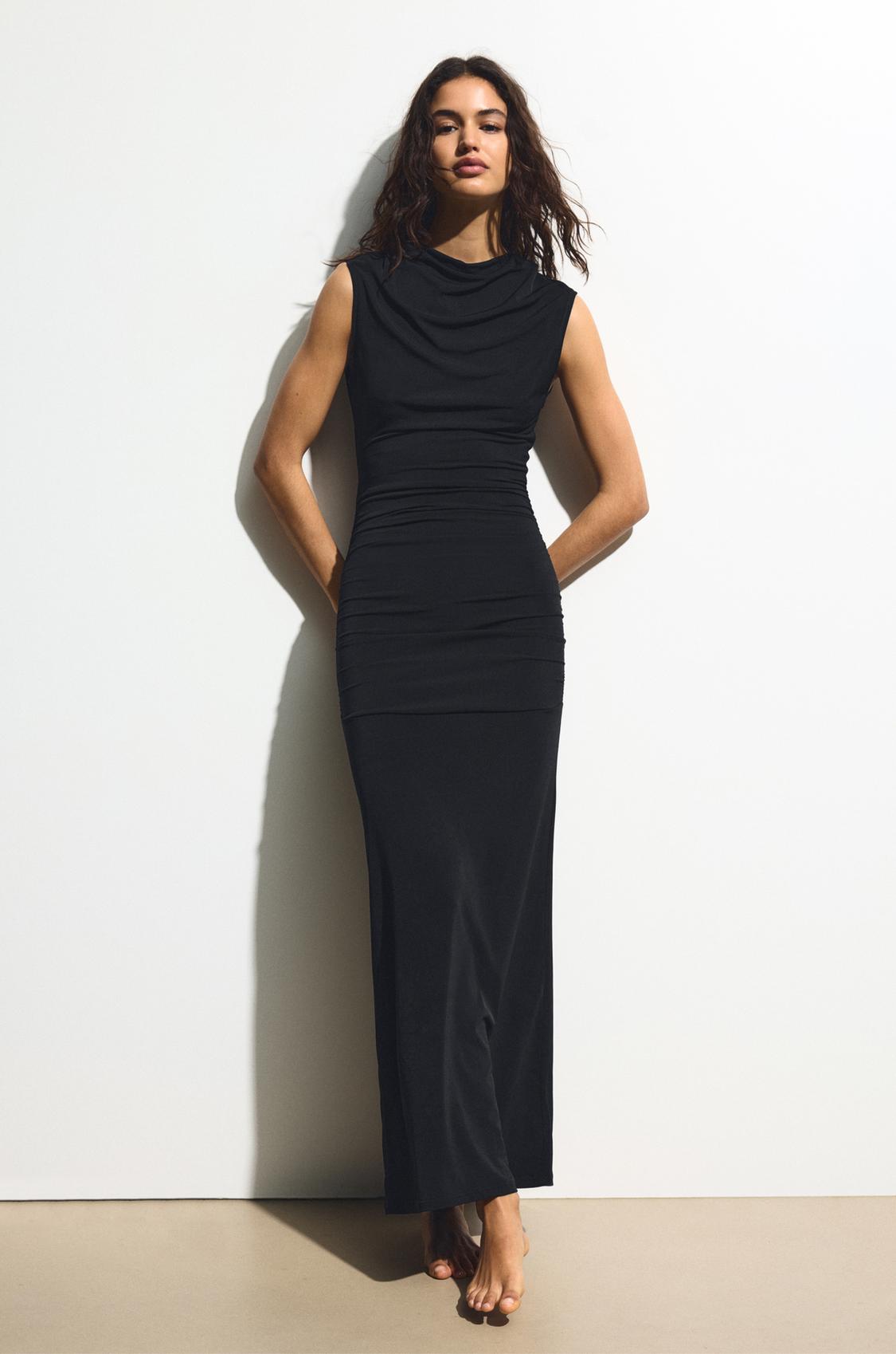 Bear Shop Vestido Largo Flores Pull And Bear Dress Pull And Bear