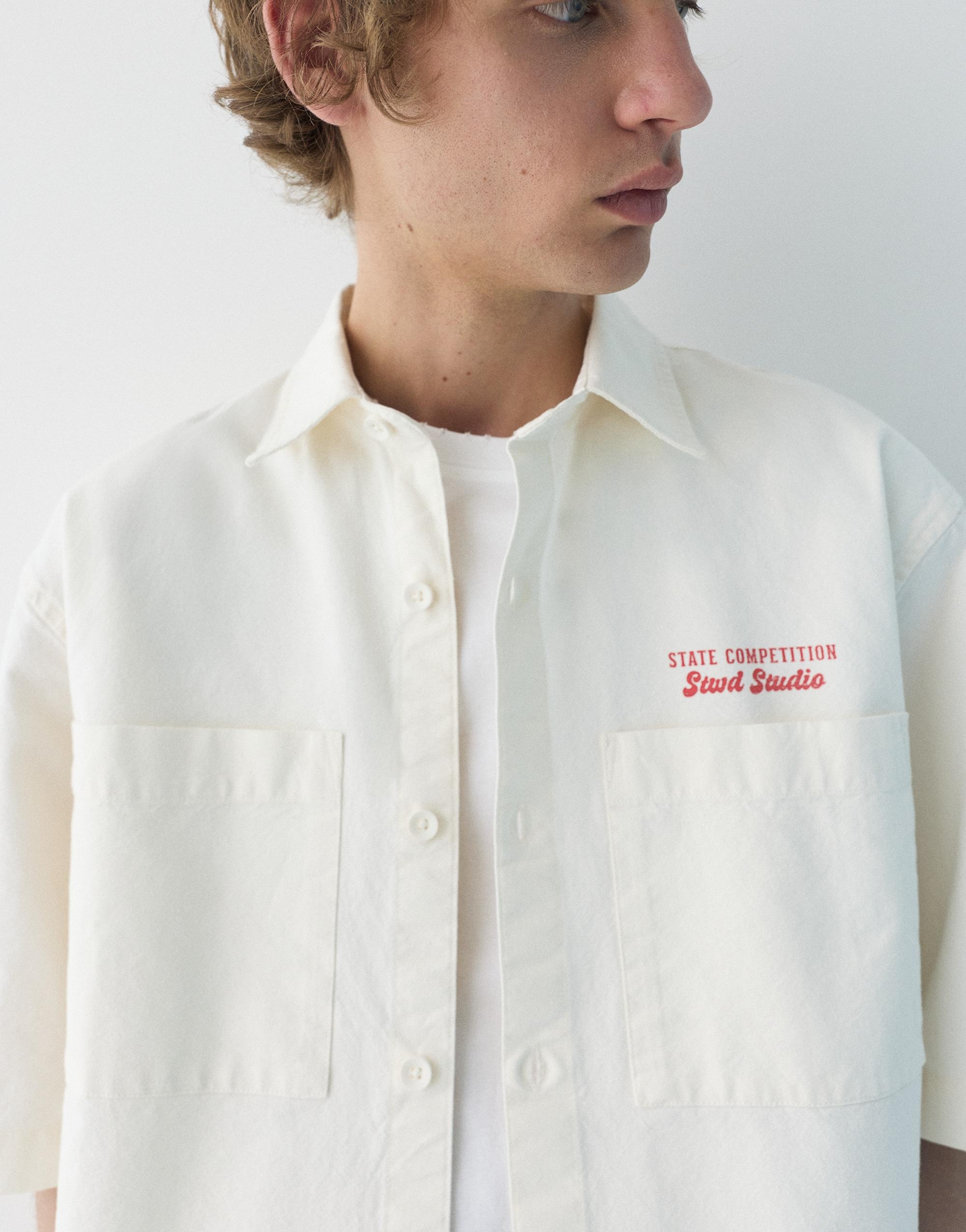 Kısa kollu STWD Studio gömlek - Görsel 31