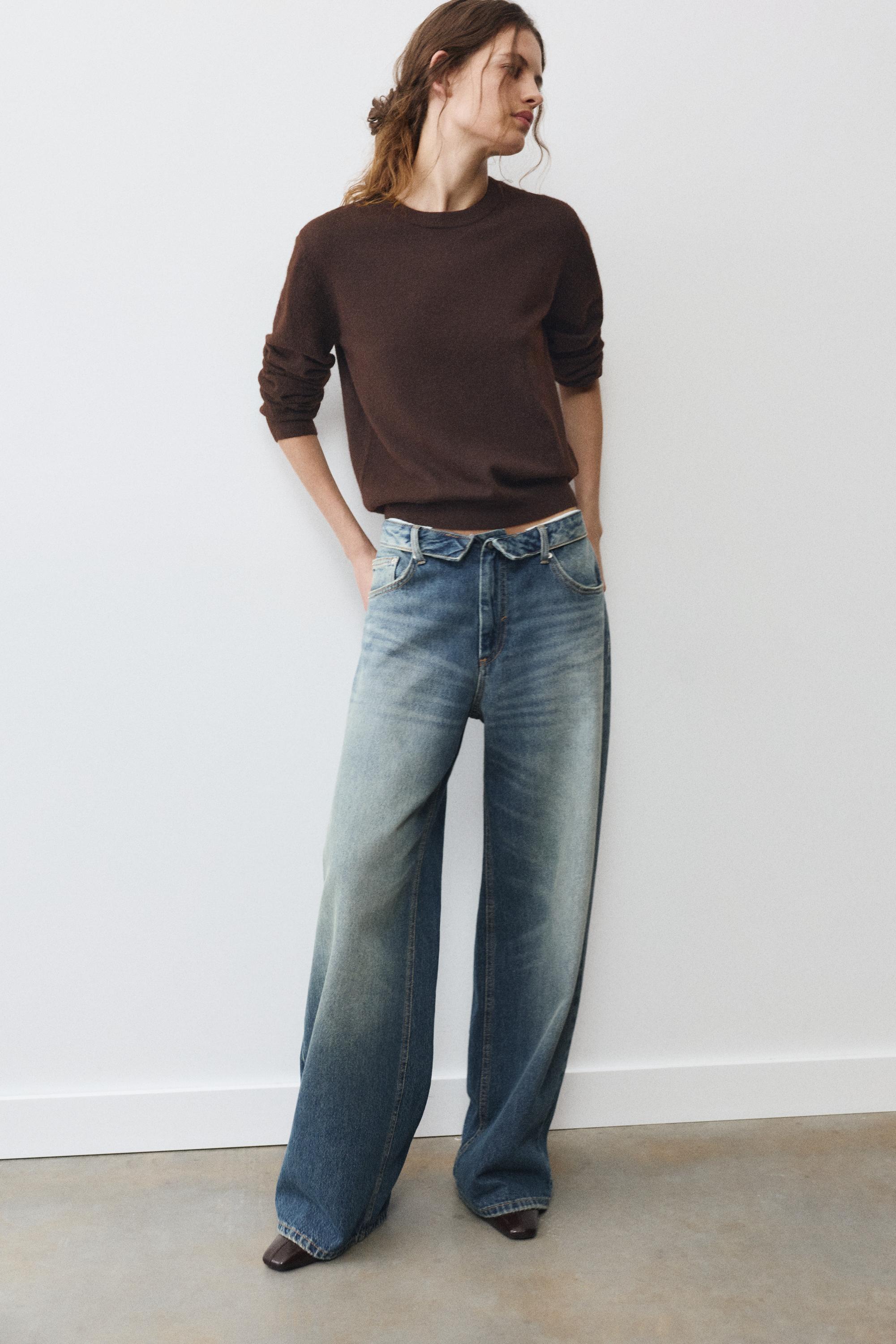 Soft knit jumper — Brown