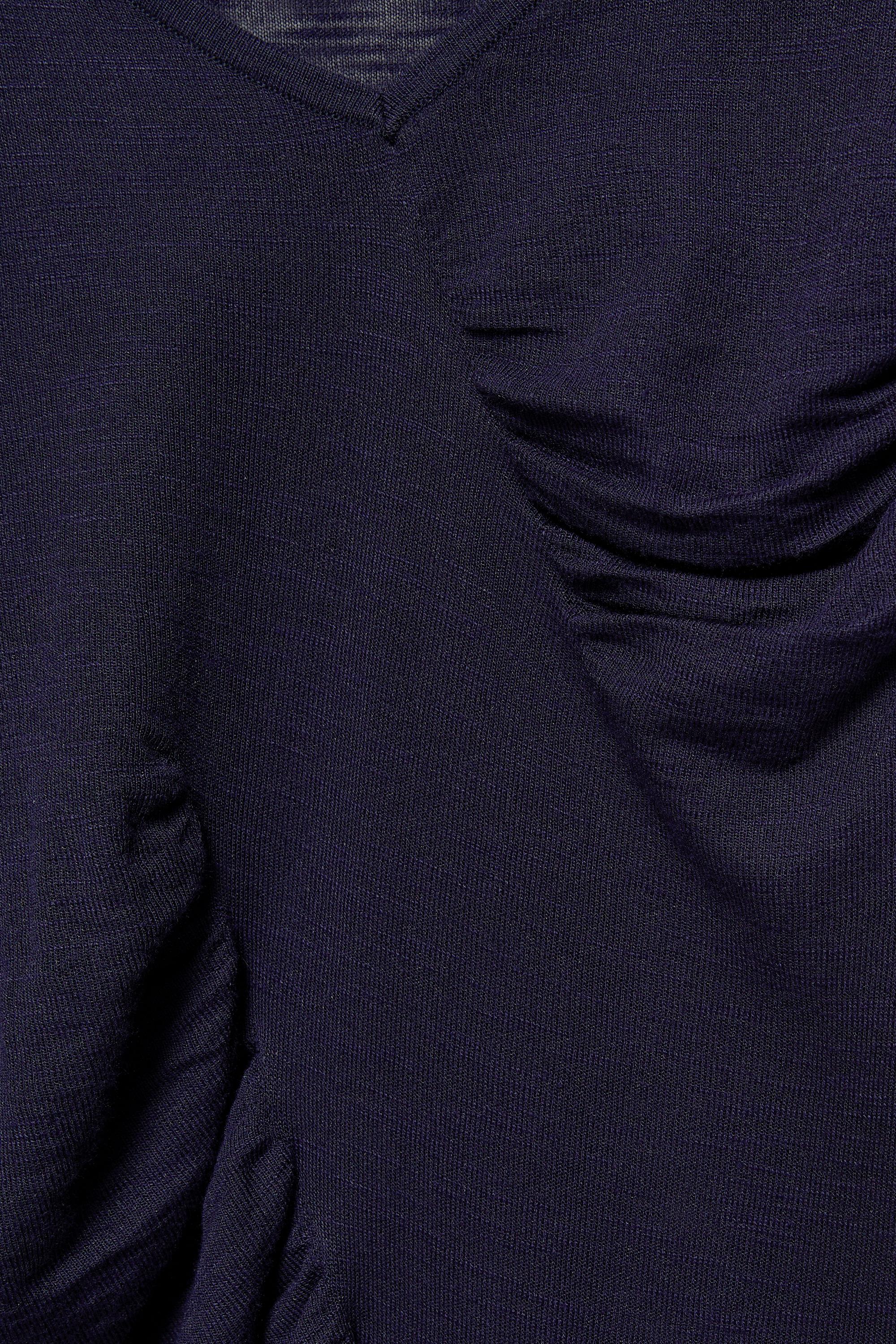 Pull&Bear İnce büzgülü kazak görsel 5