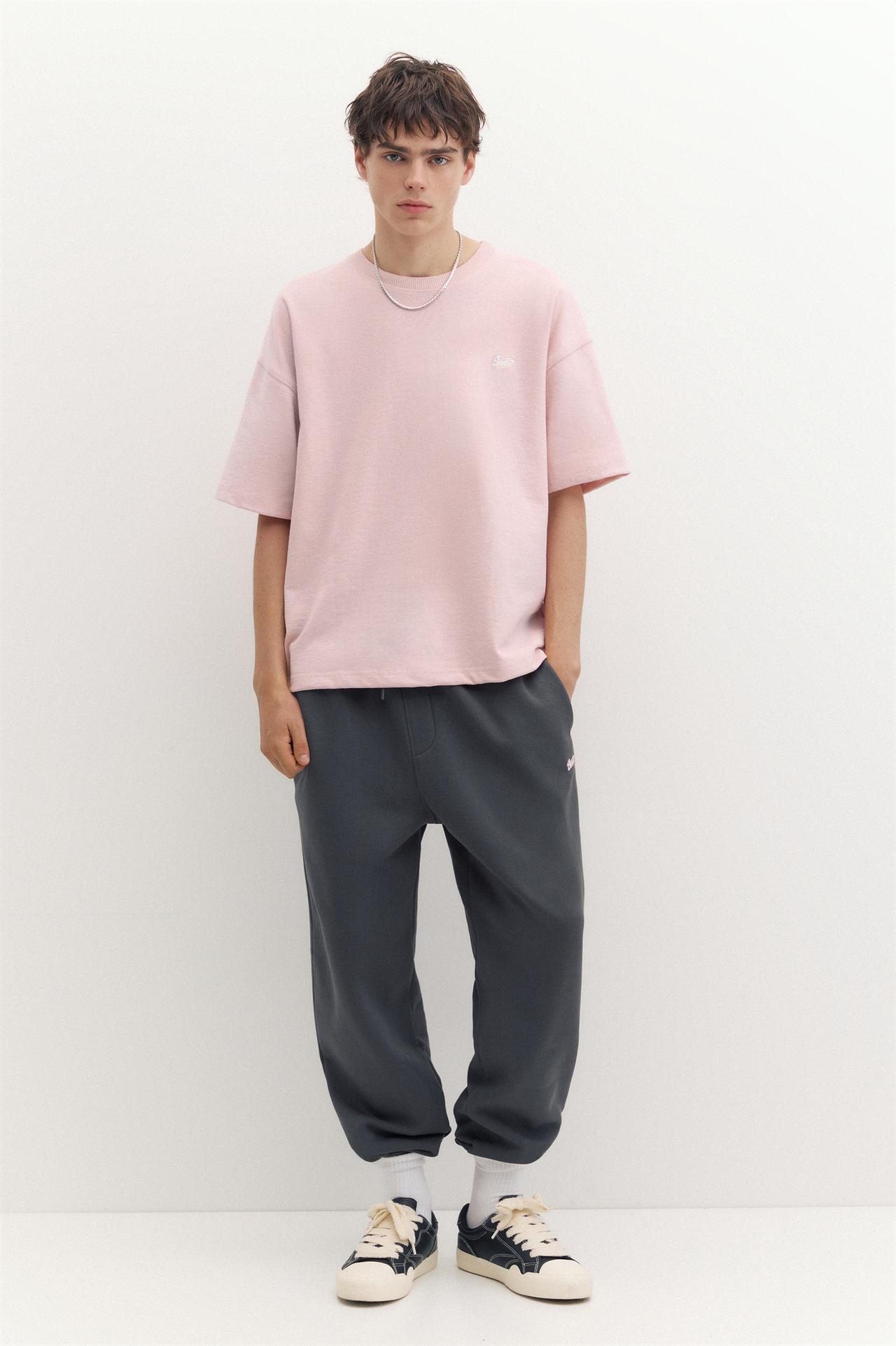 Short sleeve STWD sweatshirt — Pink