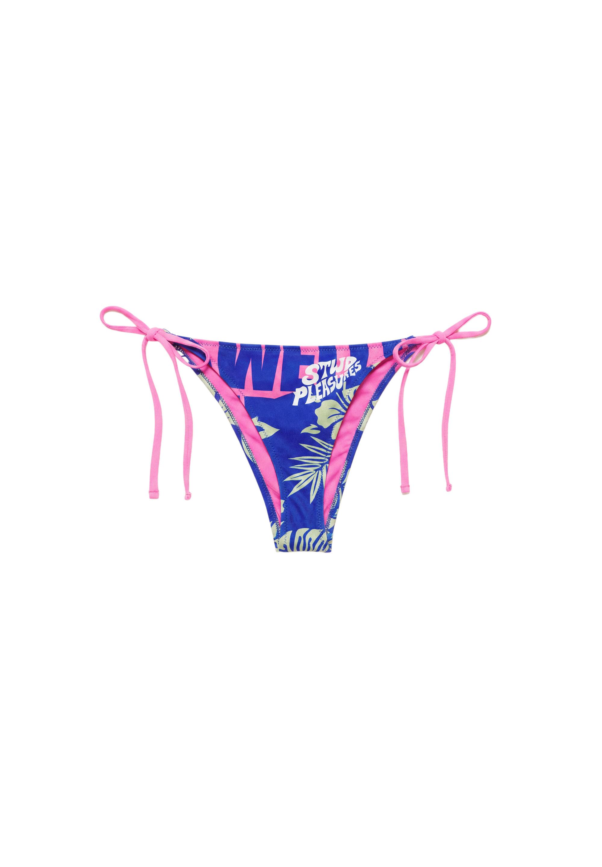Pleasures x STWD bikini bottoms — Pink