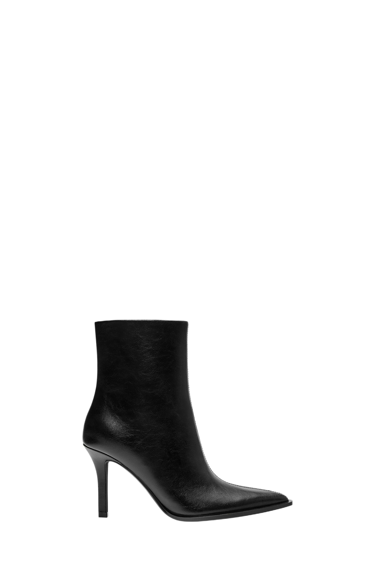 Stiletto heel ankle boots — Black