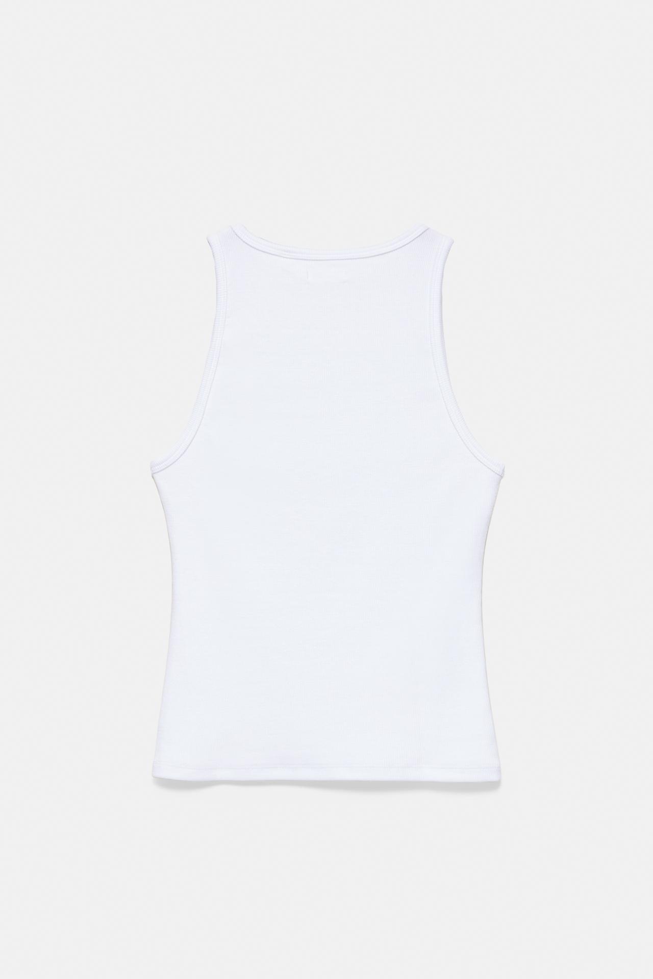 Chilli tank top — White
