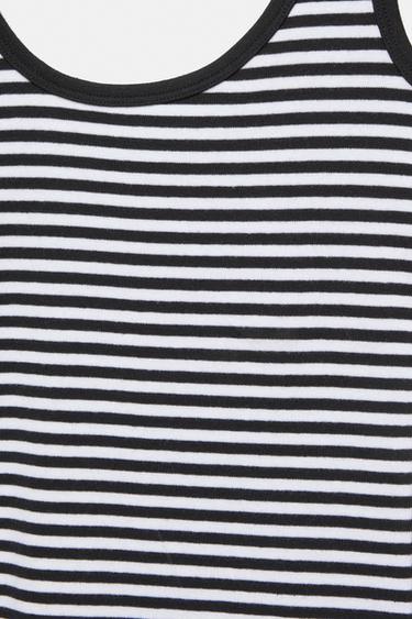 Modal tank top — Striped 8