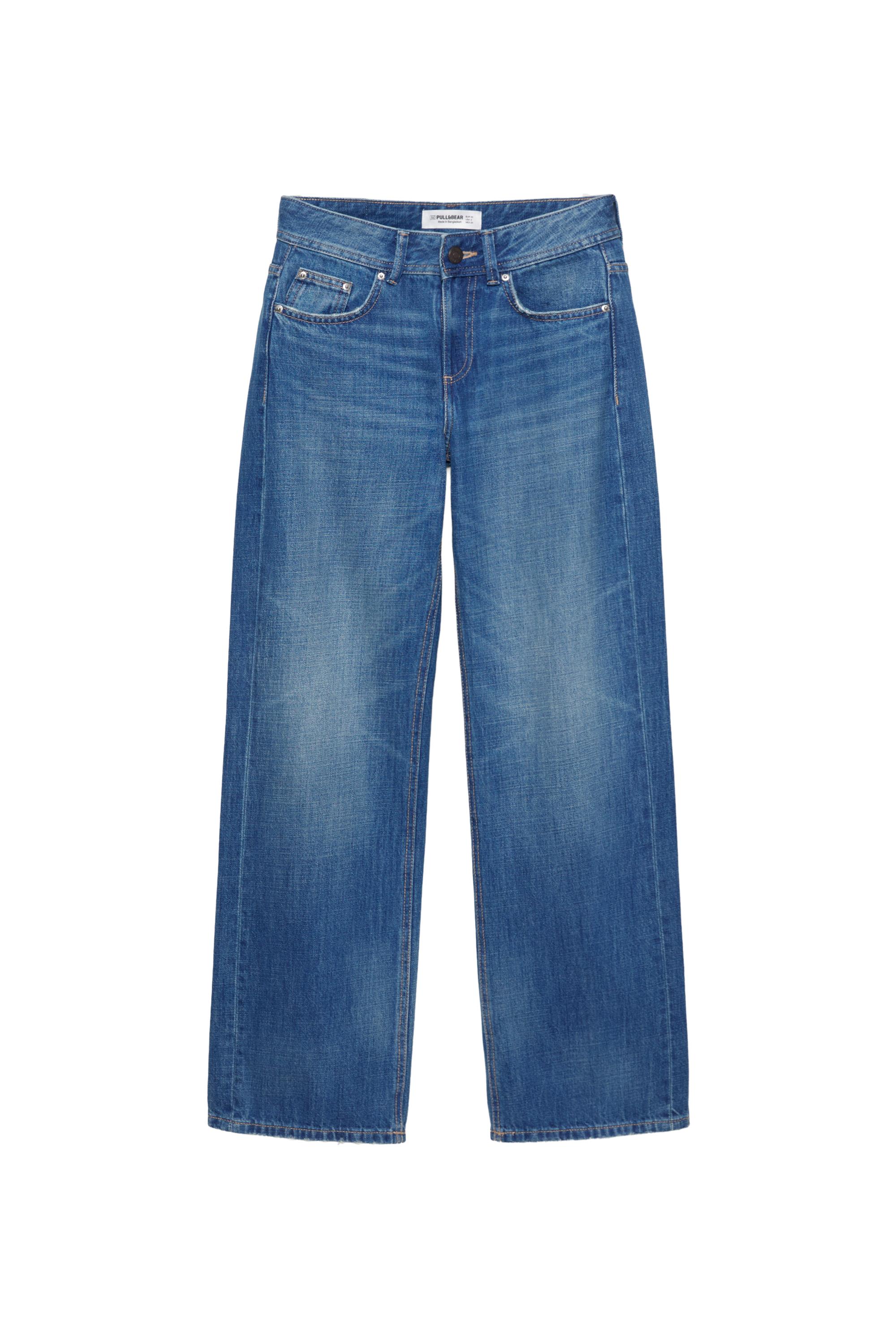Düşük bel straight fit jean - Görsel 178
