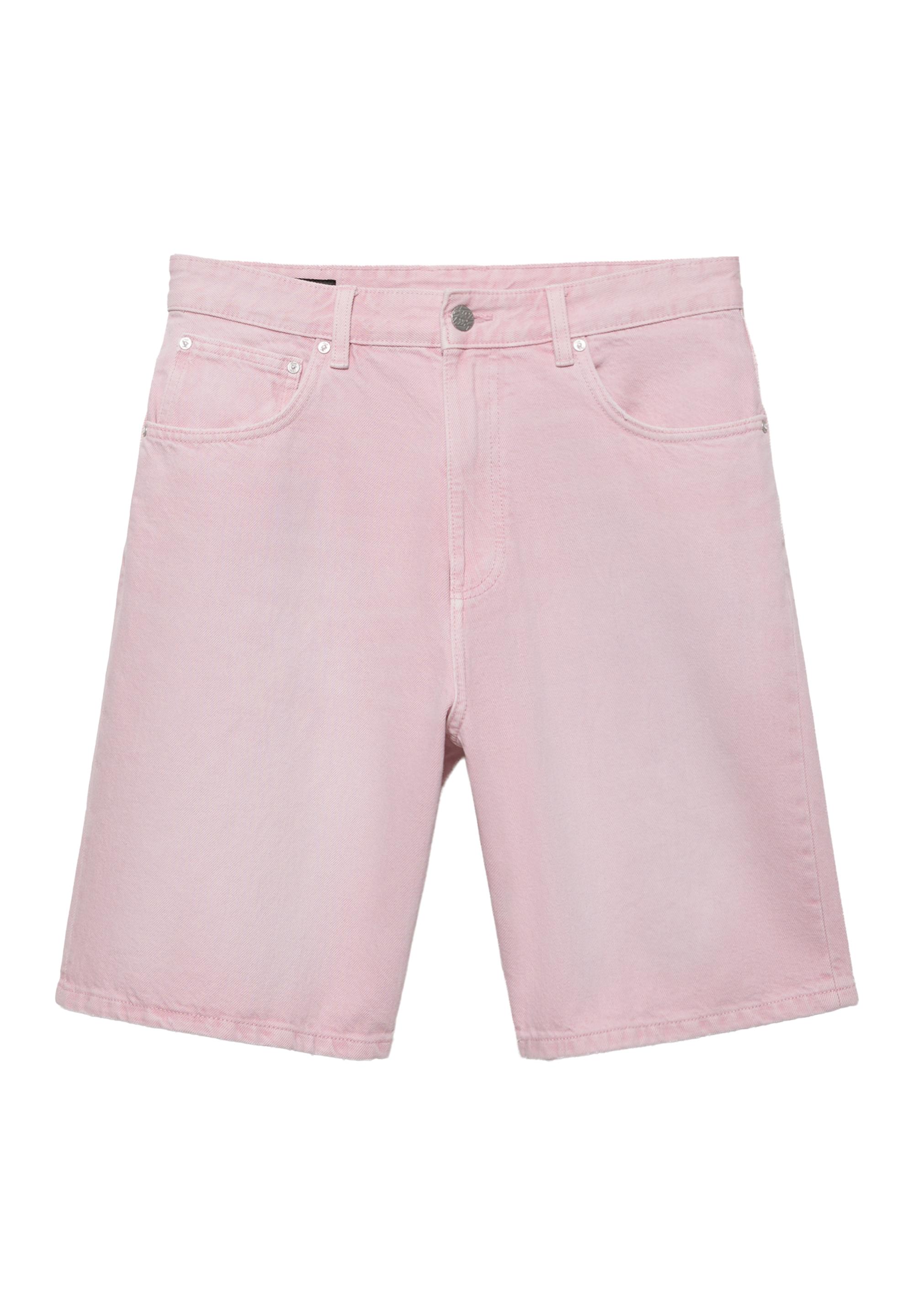 Baggy denim bermuda - Görsel 20