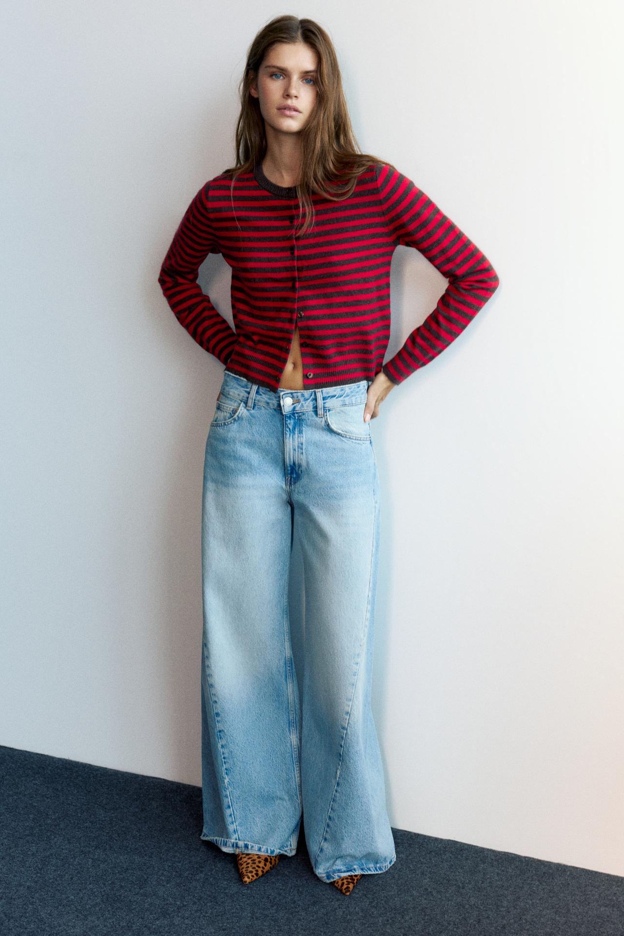 Basic cardigan — Red