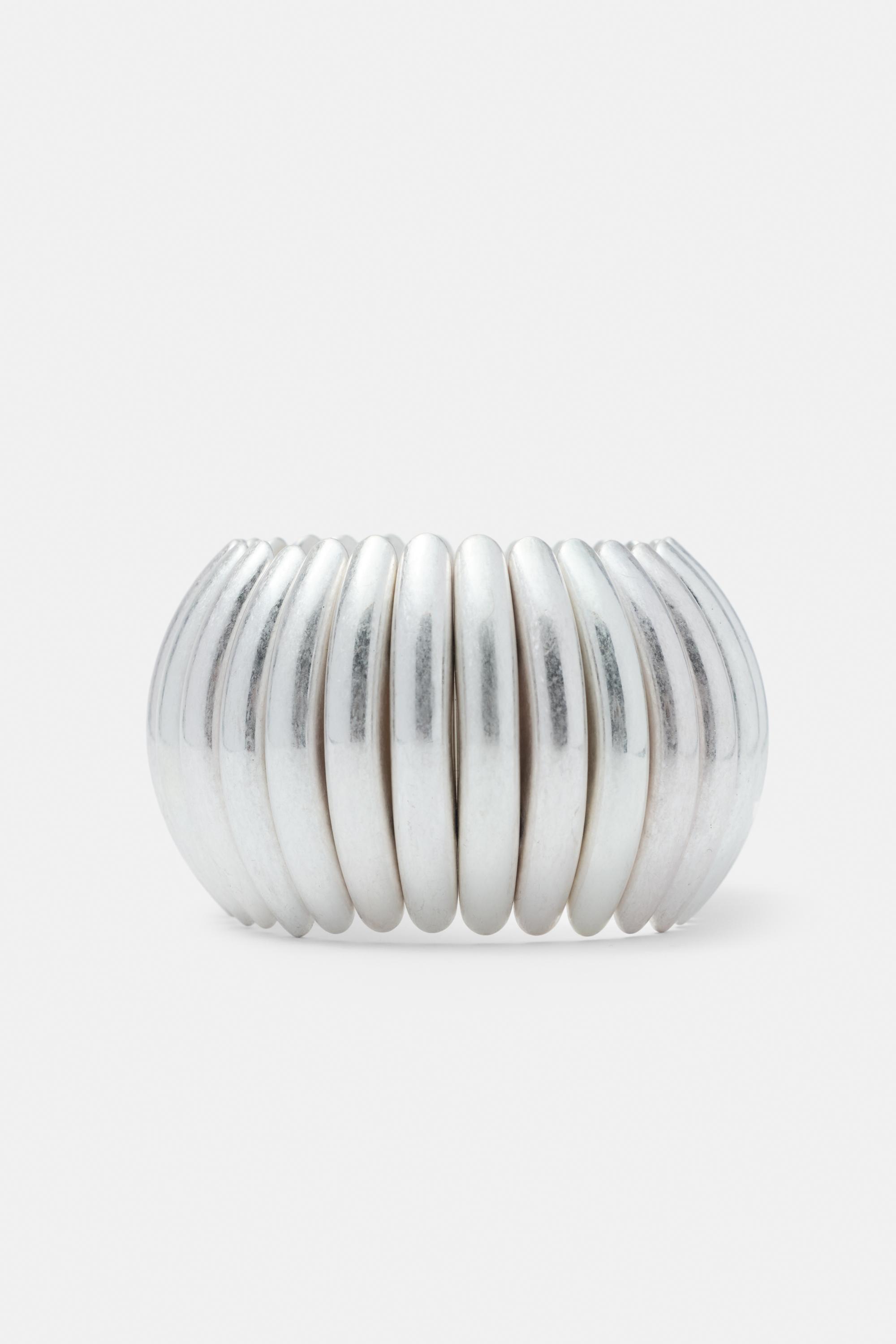 Bracciale Metallizzato Curvo