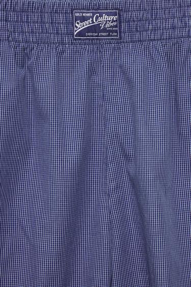 Checked Bermuda shorts — Navy 7