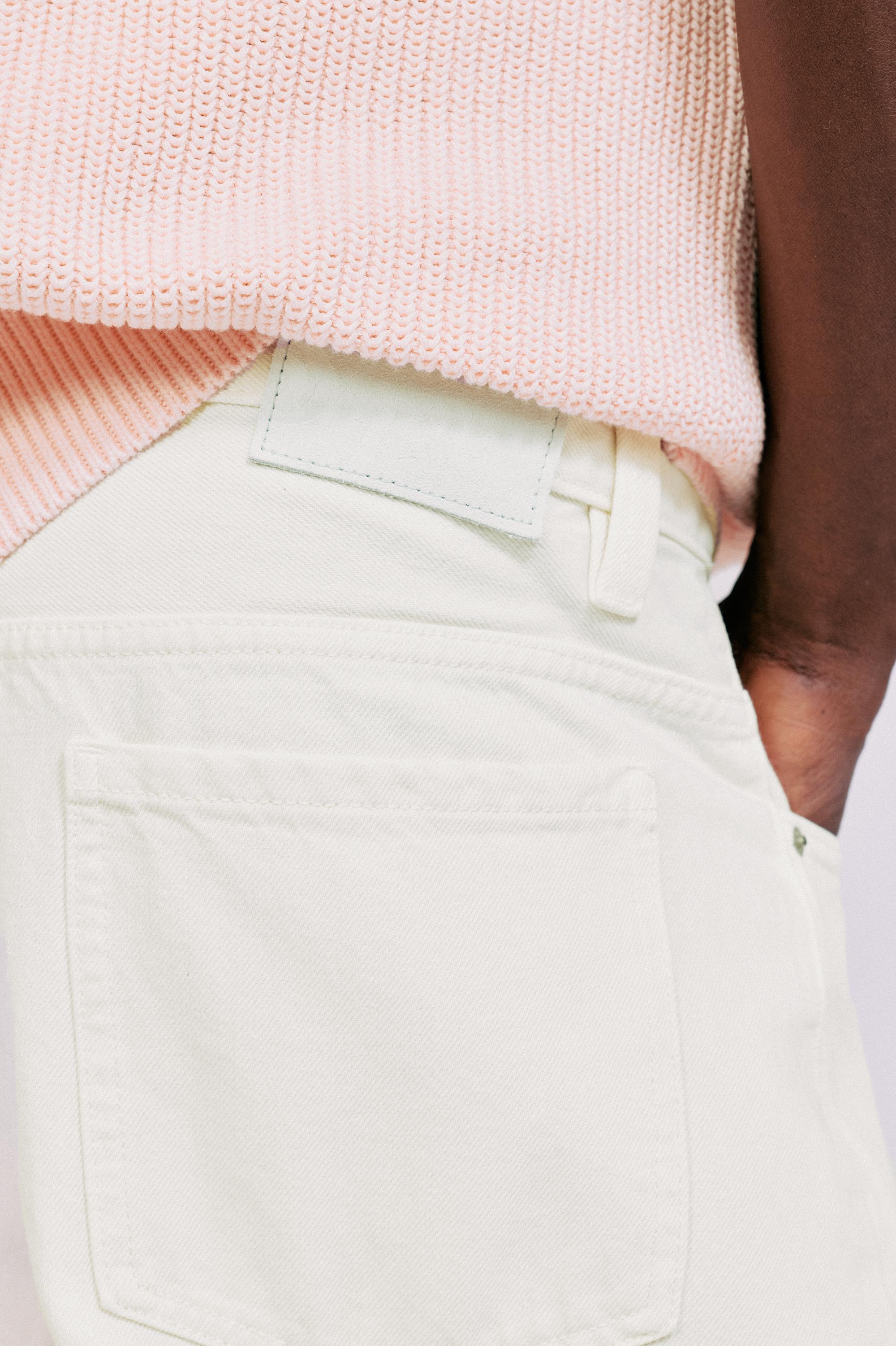 Baggy balloon jeans — White