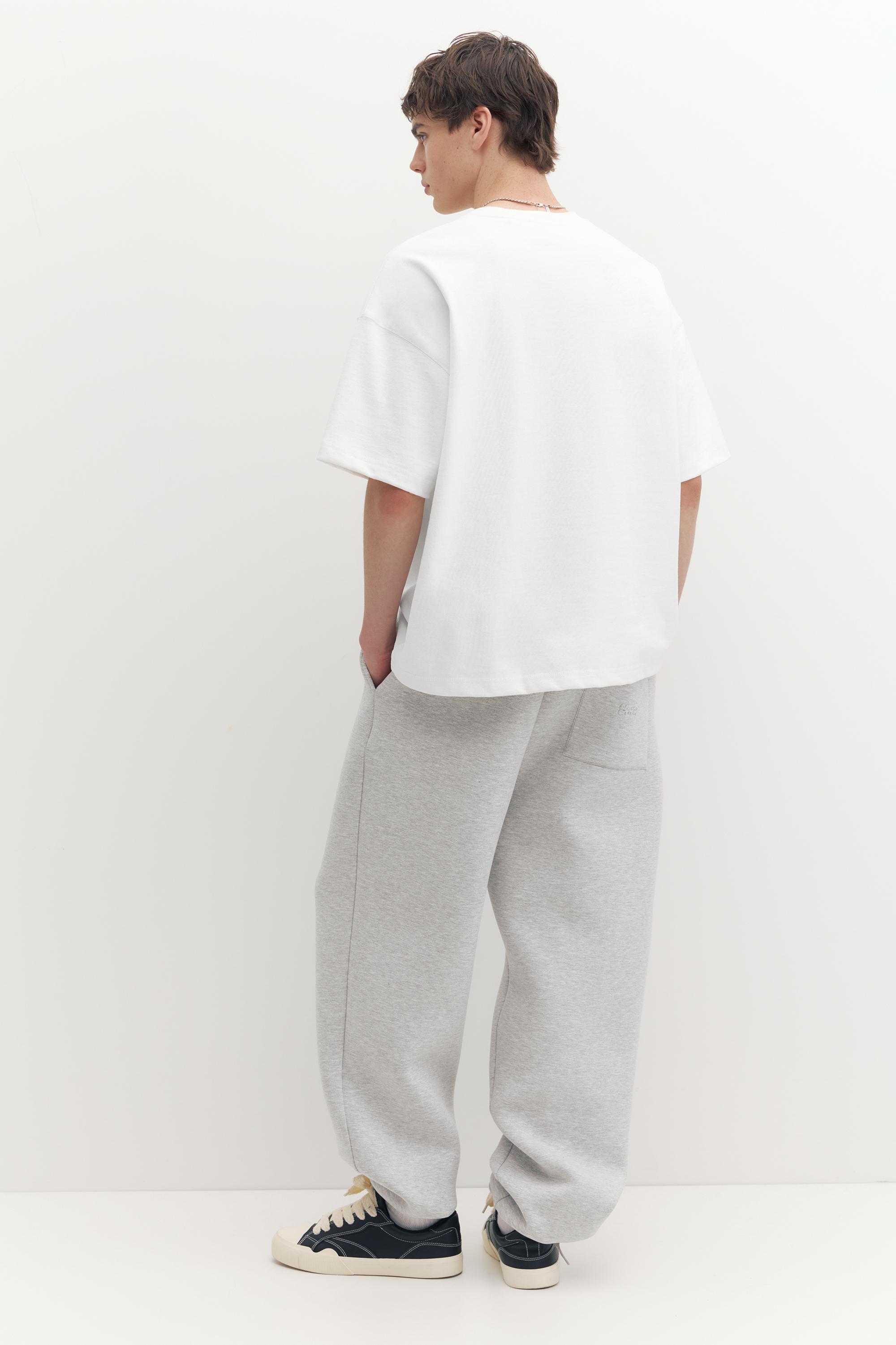 Short sleeve STWD sweatshirt — White