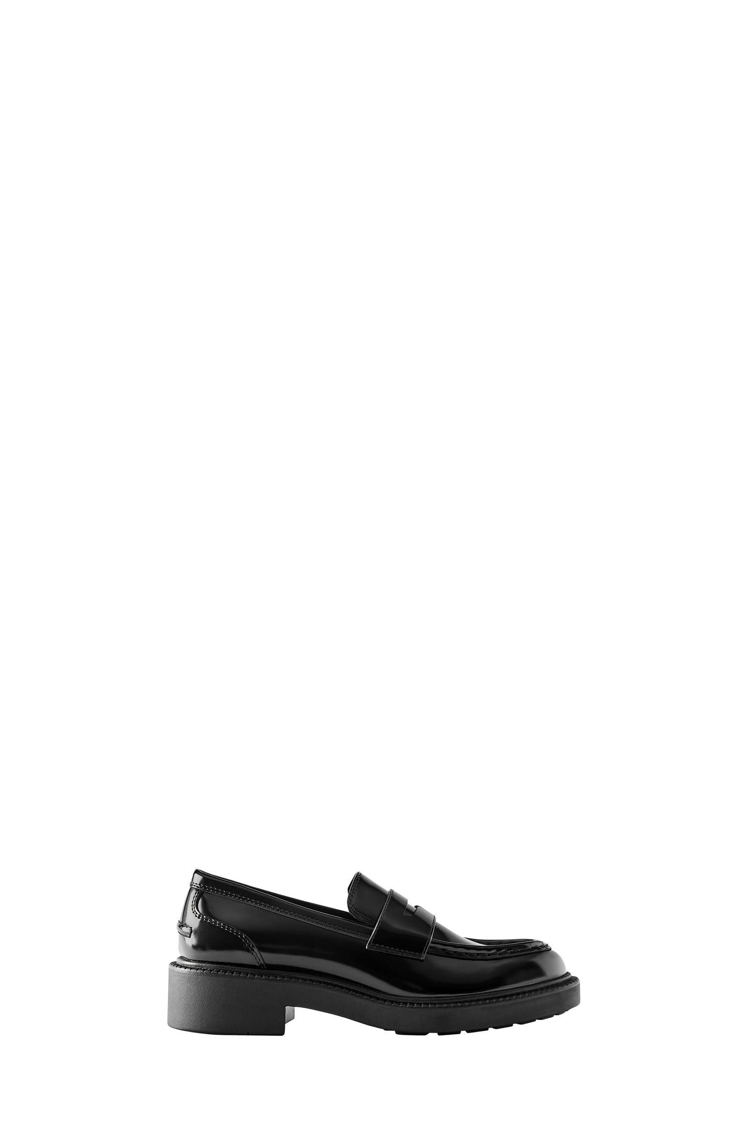 Block loafers — Black