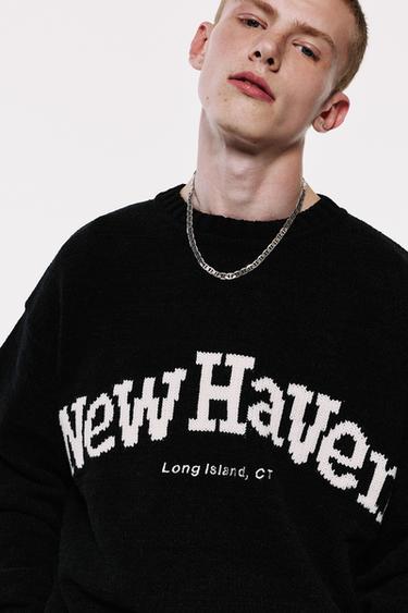 Graphic jumper — Black 3