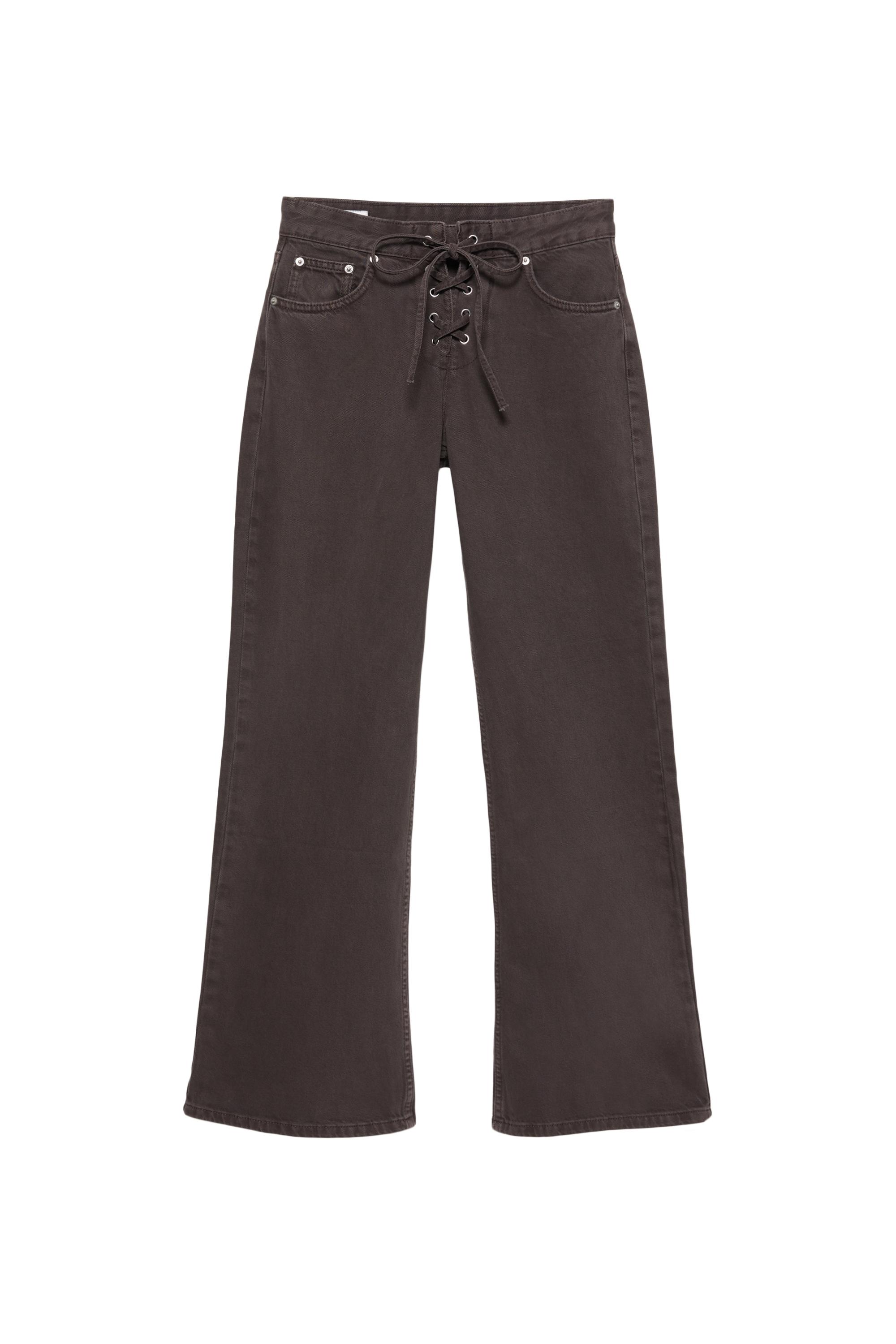Low-rise corsair jeans