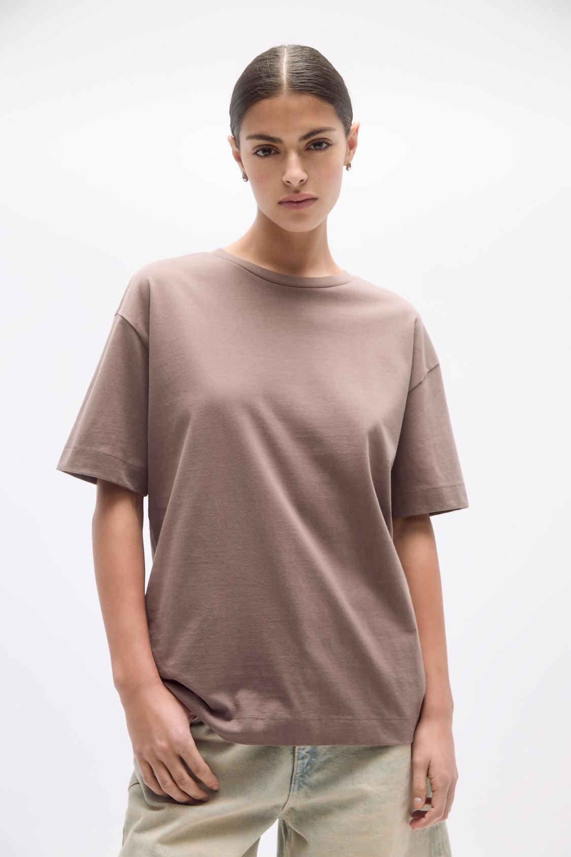 Camisa Oversize Camiseta Rayas Pull And Bear Camiseta Mujer