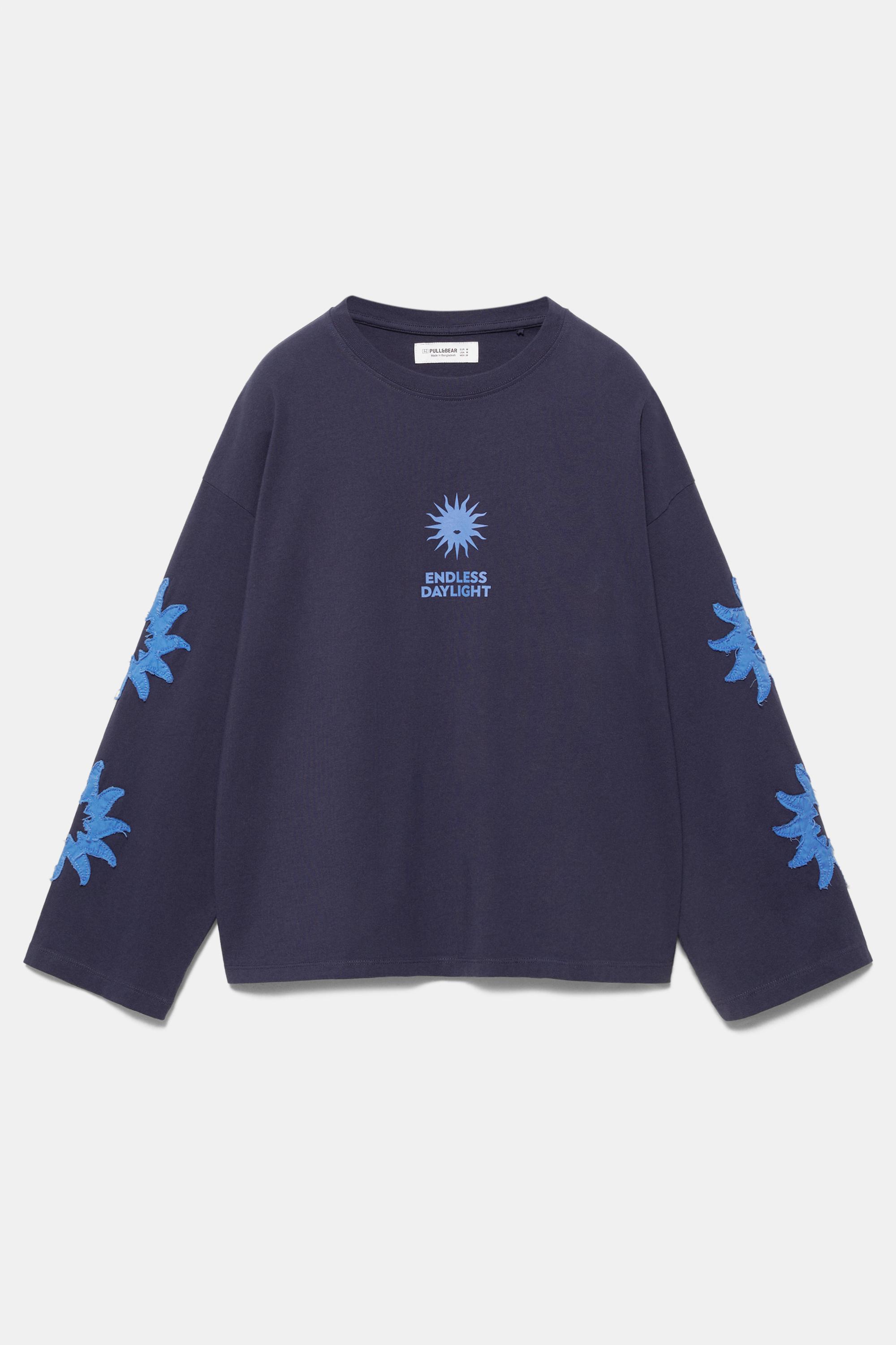 Sun graphic long sleeve tişört - Görsel 13