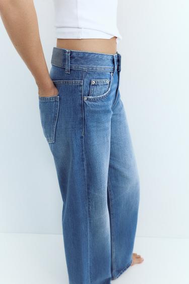 Low-rise straight-leg jeans — Ocean 3