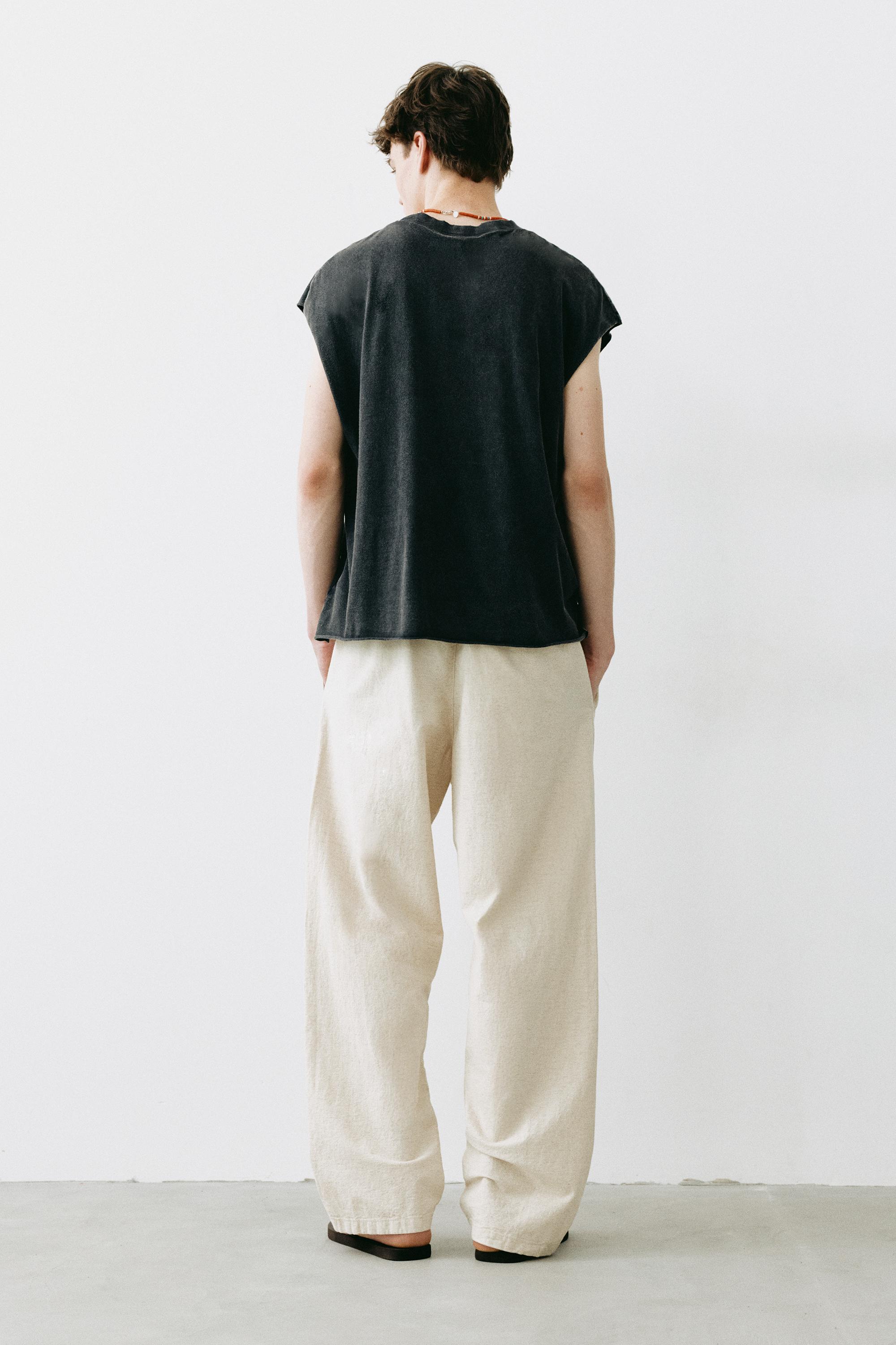 Rustic joggers — Beige