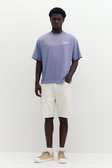STWD graffiti logo T-shirt — Yale blue 4