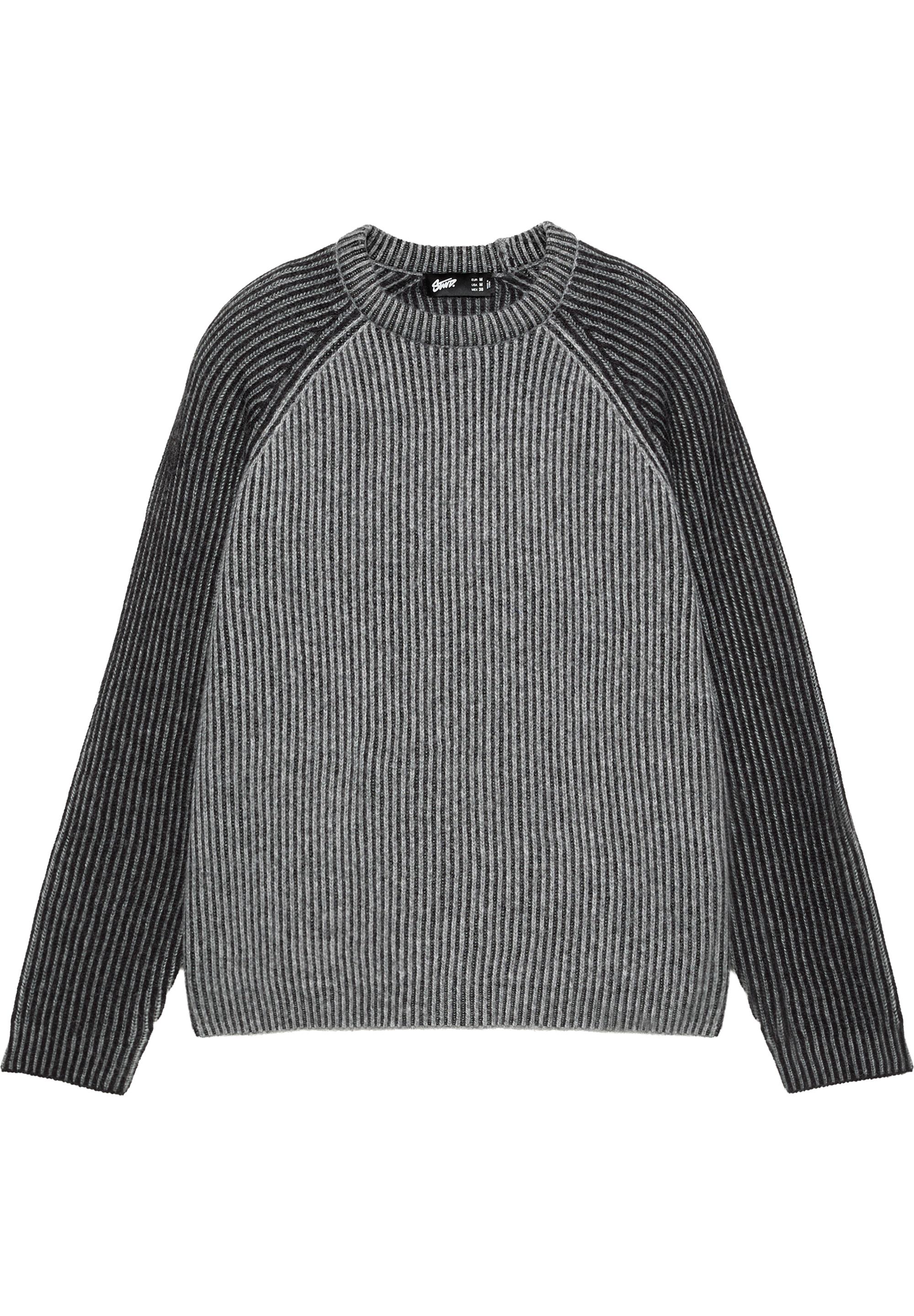 Pull&Bear Fitilli reglan kollu kazak görsel 4