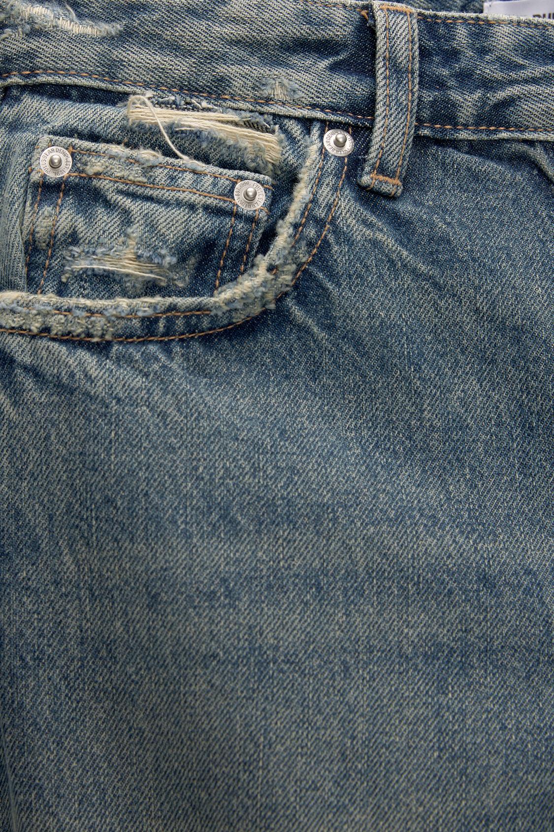 Straight-Leg-Jeans mit Mid-Rise-Bund - PULL&BEAR