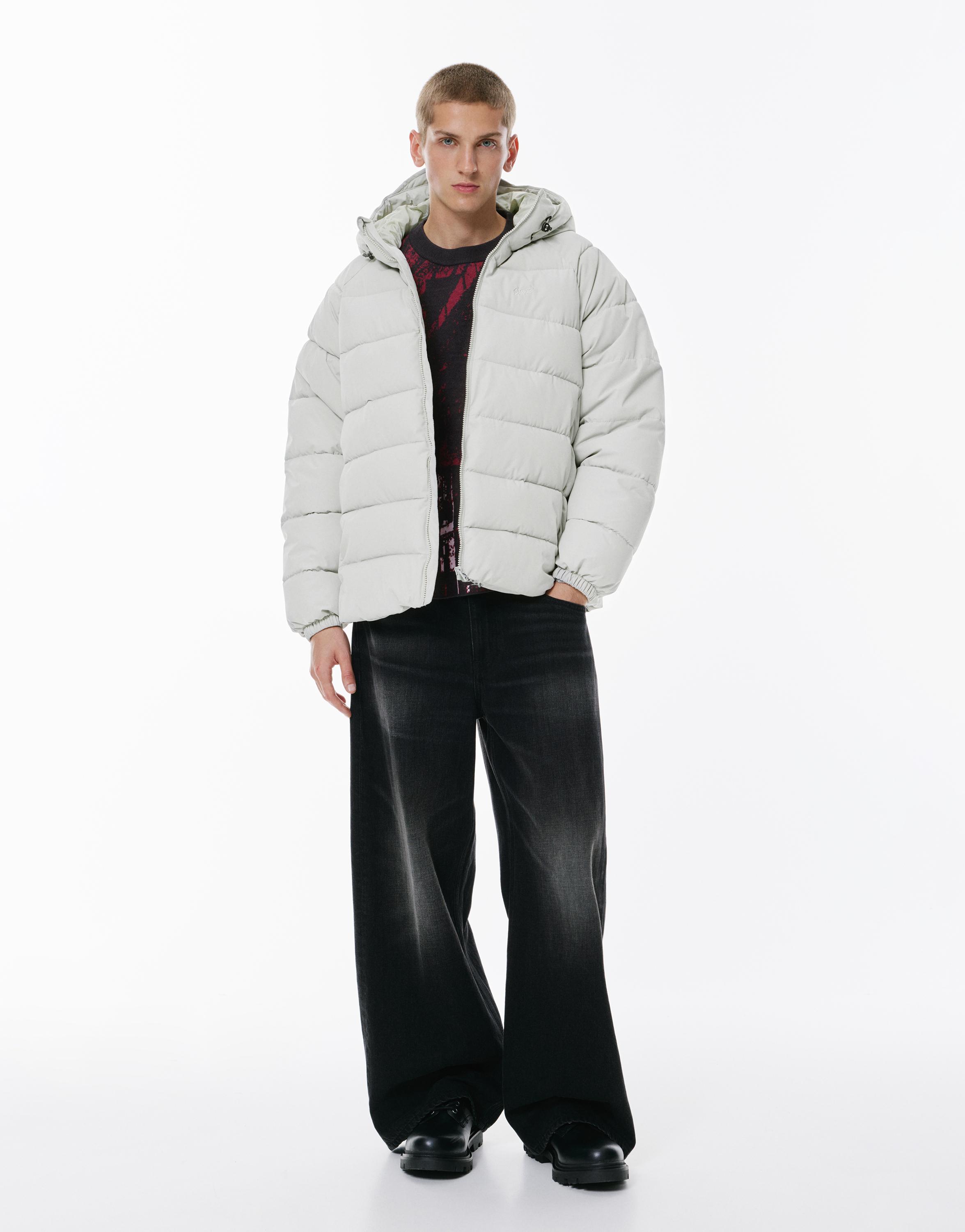 Kapüşonlu şişme STWD mont - Görsel 26