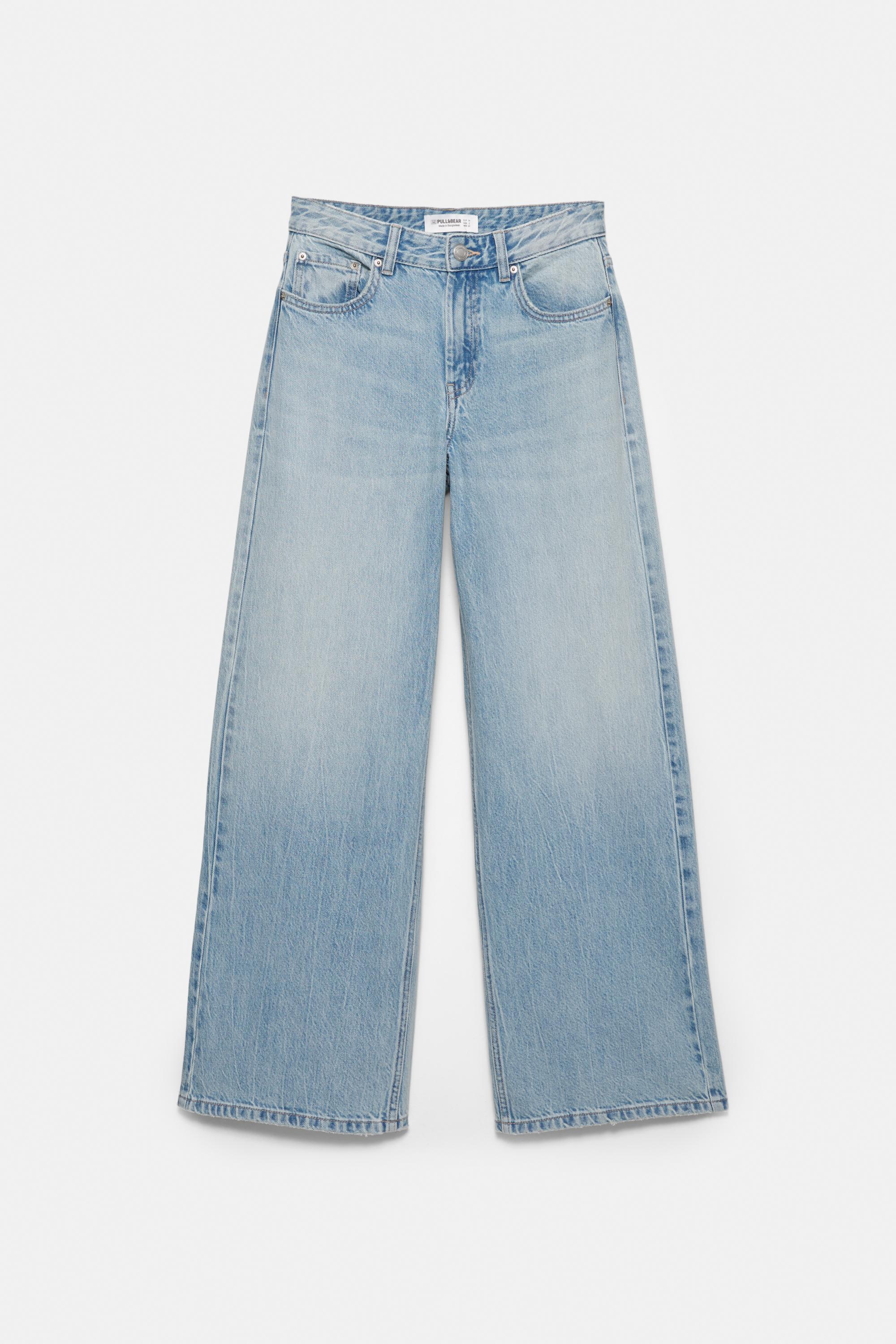 Oversize baggy jeans — Sky blue