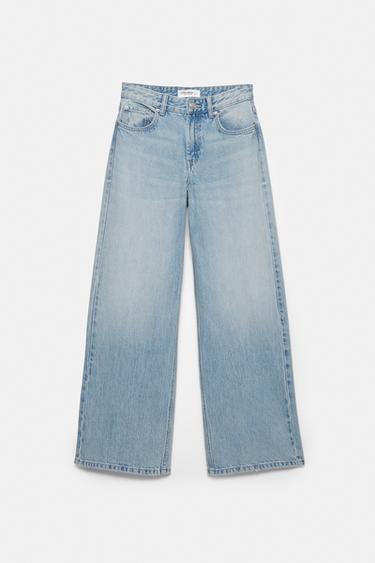 Low-rise baggy jeans — Sky blue 6