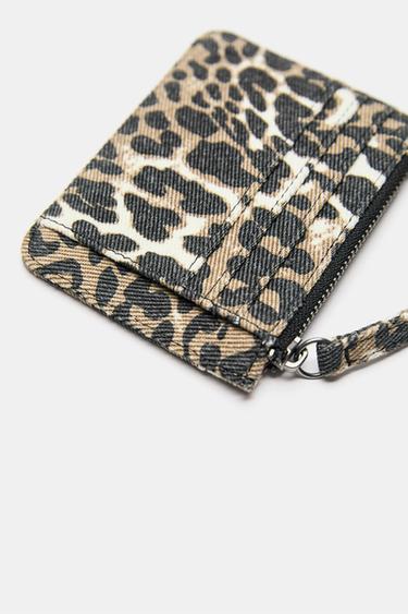 Leopard print card holder — Leopard 3