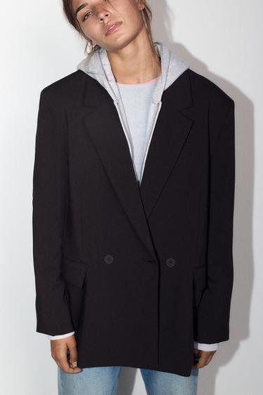 Double-breasted blazer — Black 6