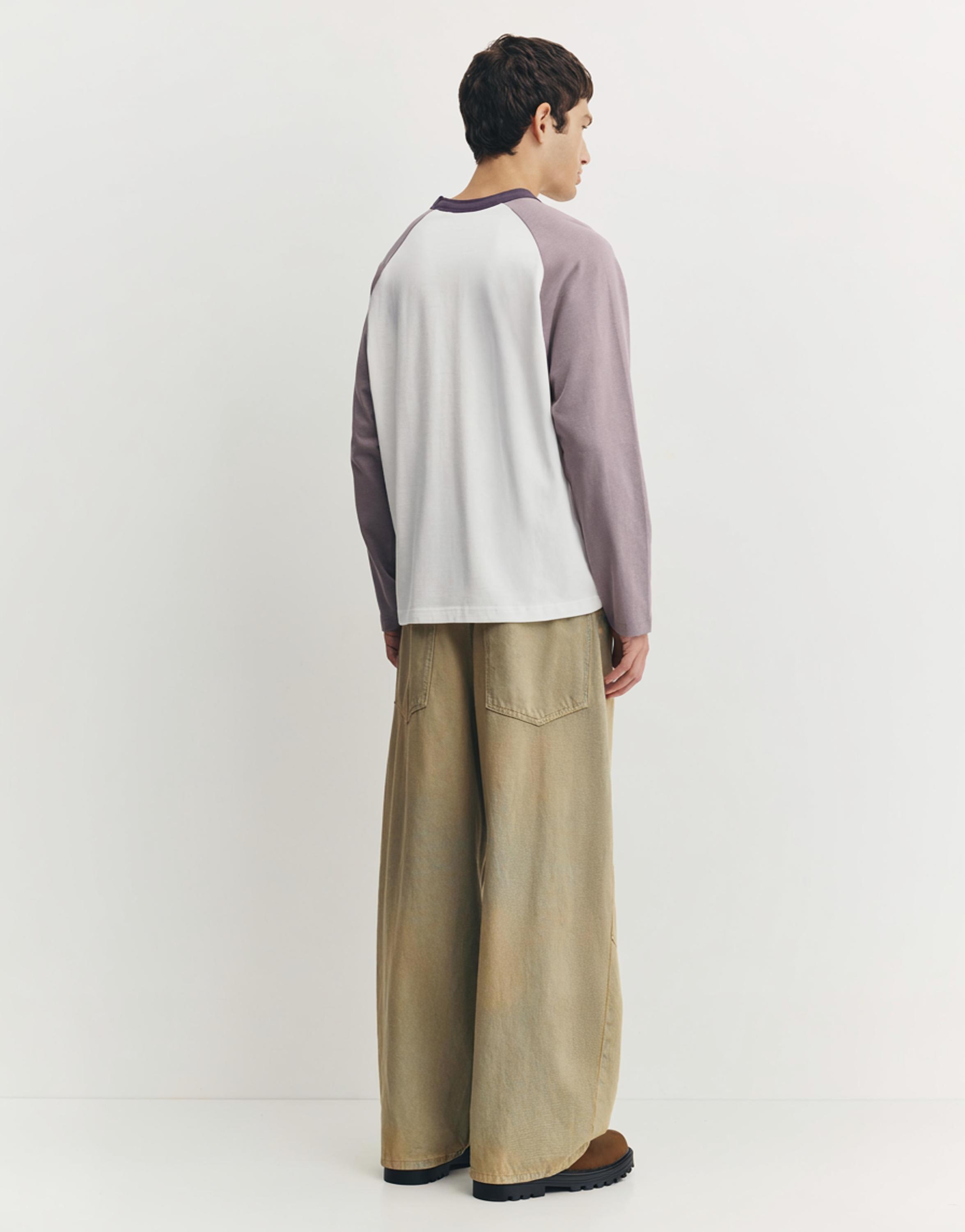 Reglan kol uzun kollu t-shirt - Görsel 23