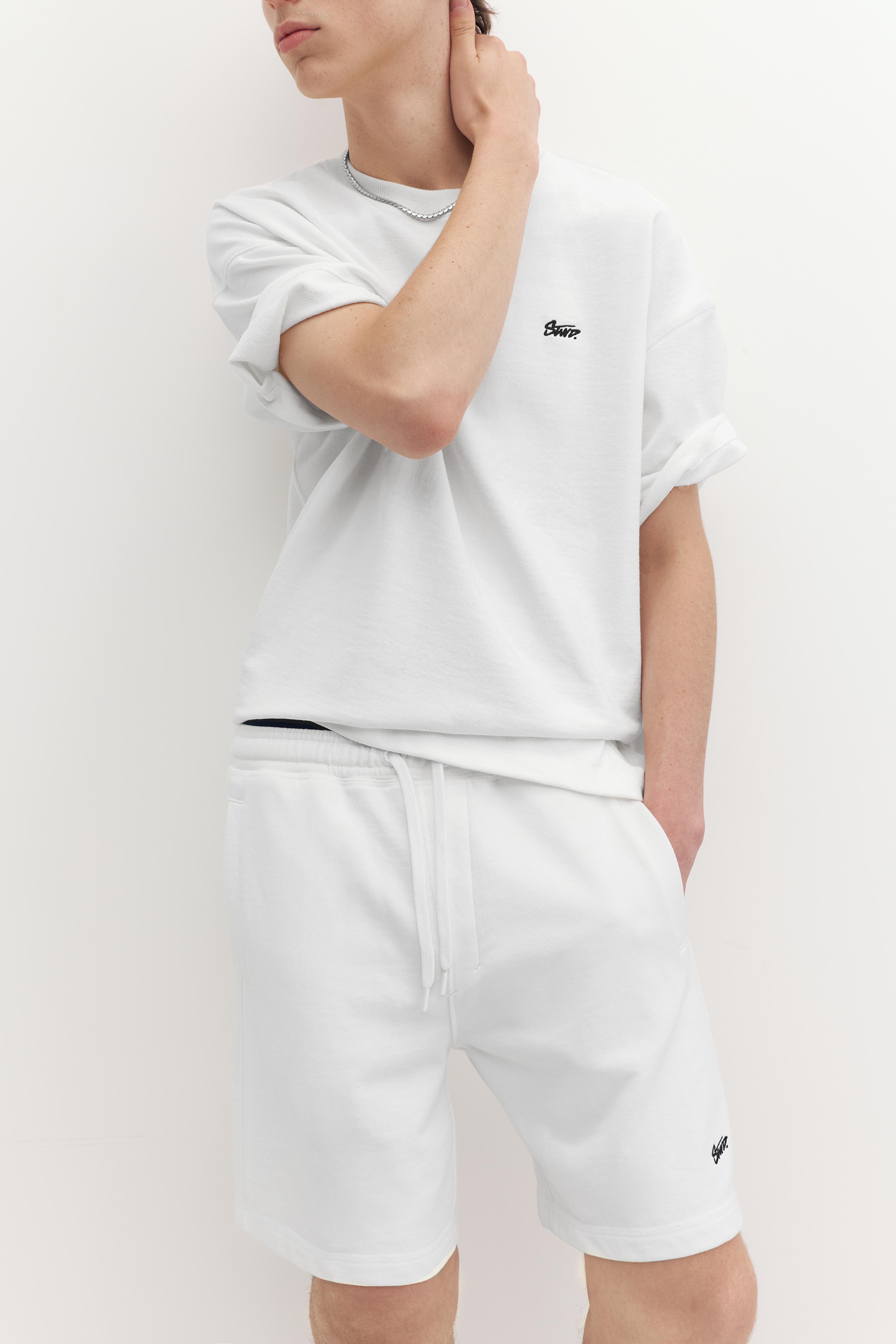 Short sleeve STWD sweatshirt — White