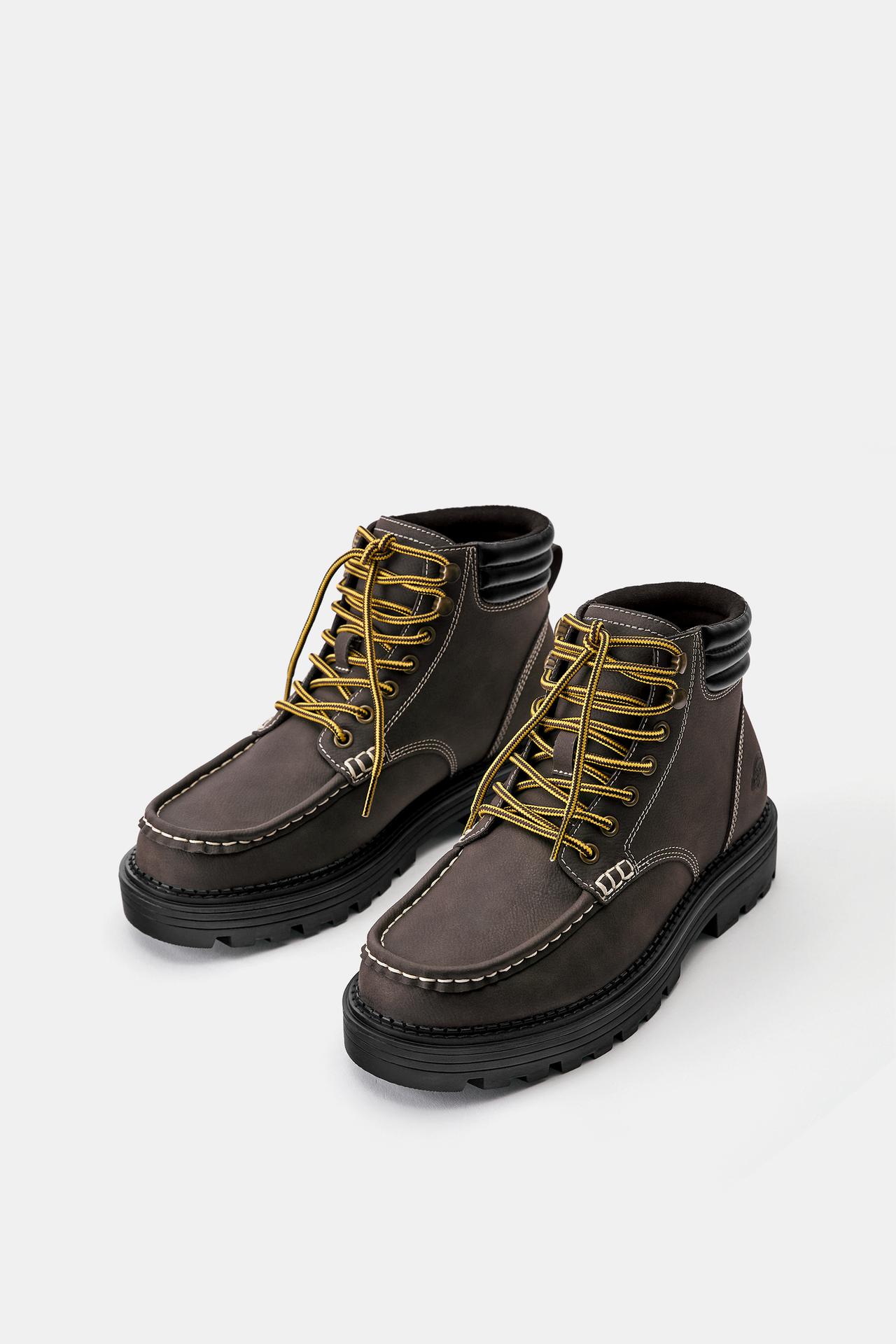 Dickies lace-up boots — Brown