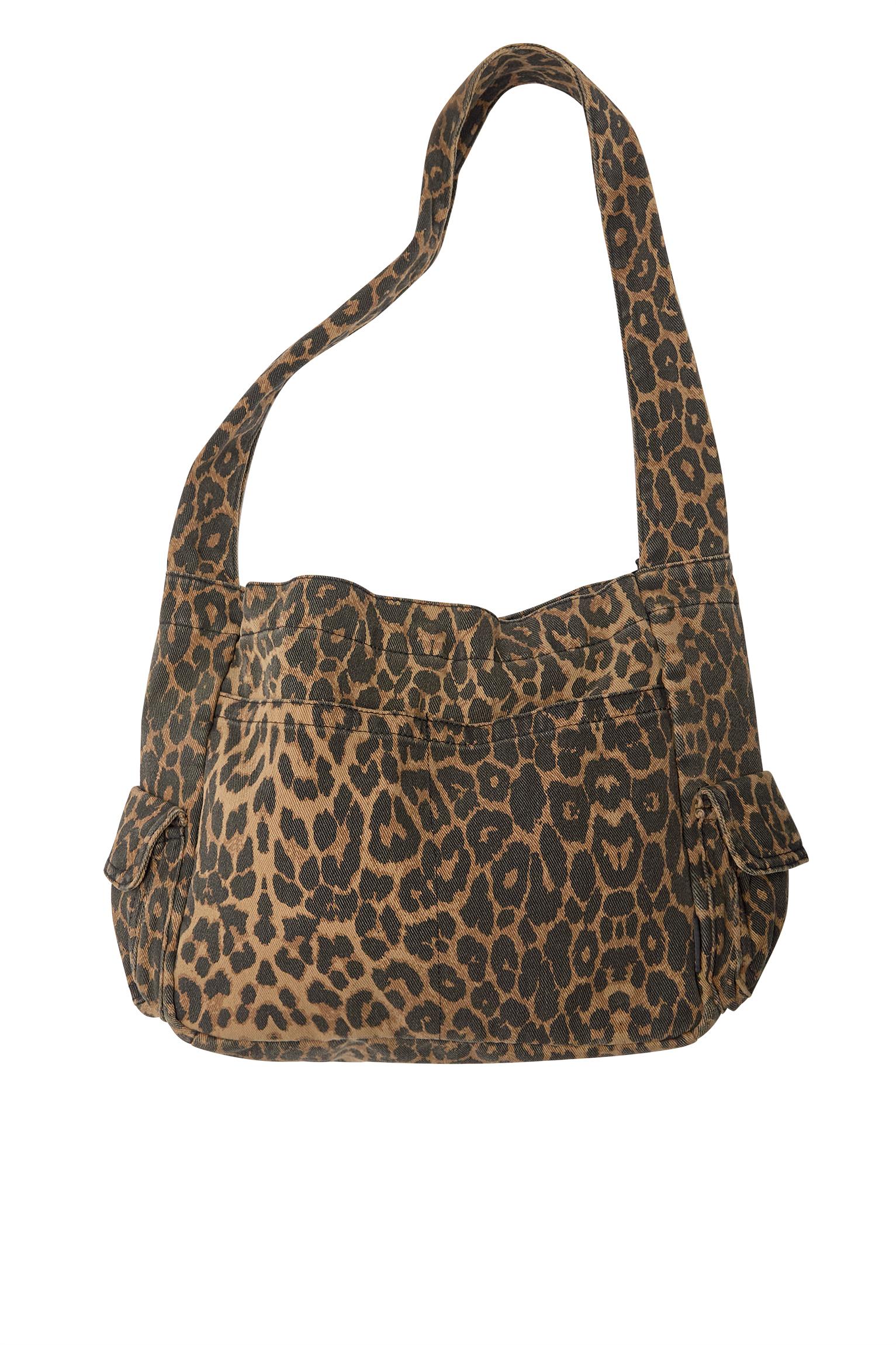 Leopar desenli tote çanta_5