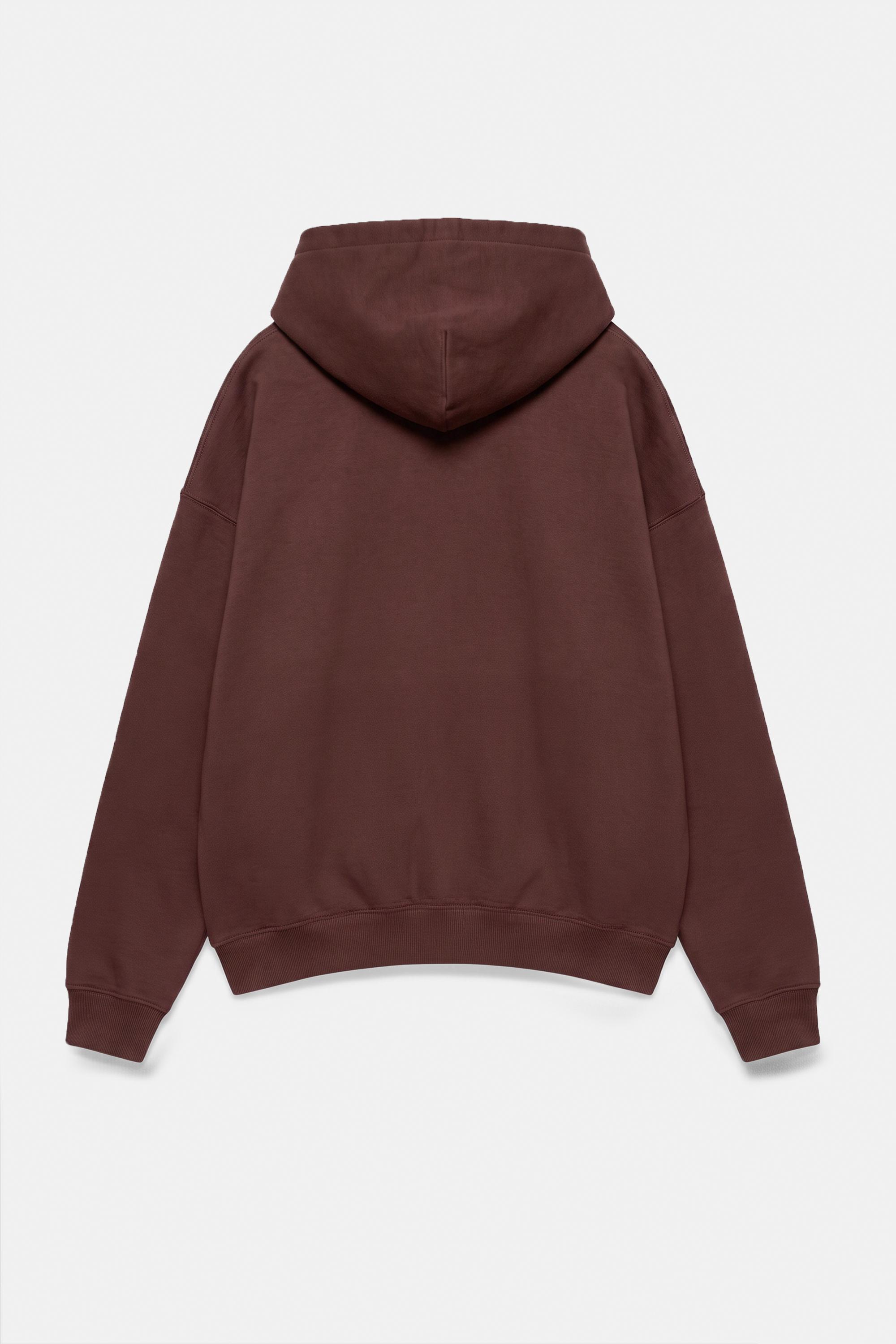 Pull&Bear Kapüşonlu boxy sweatshirt