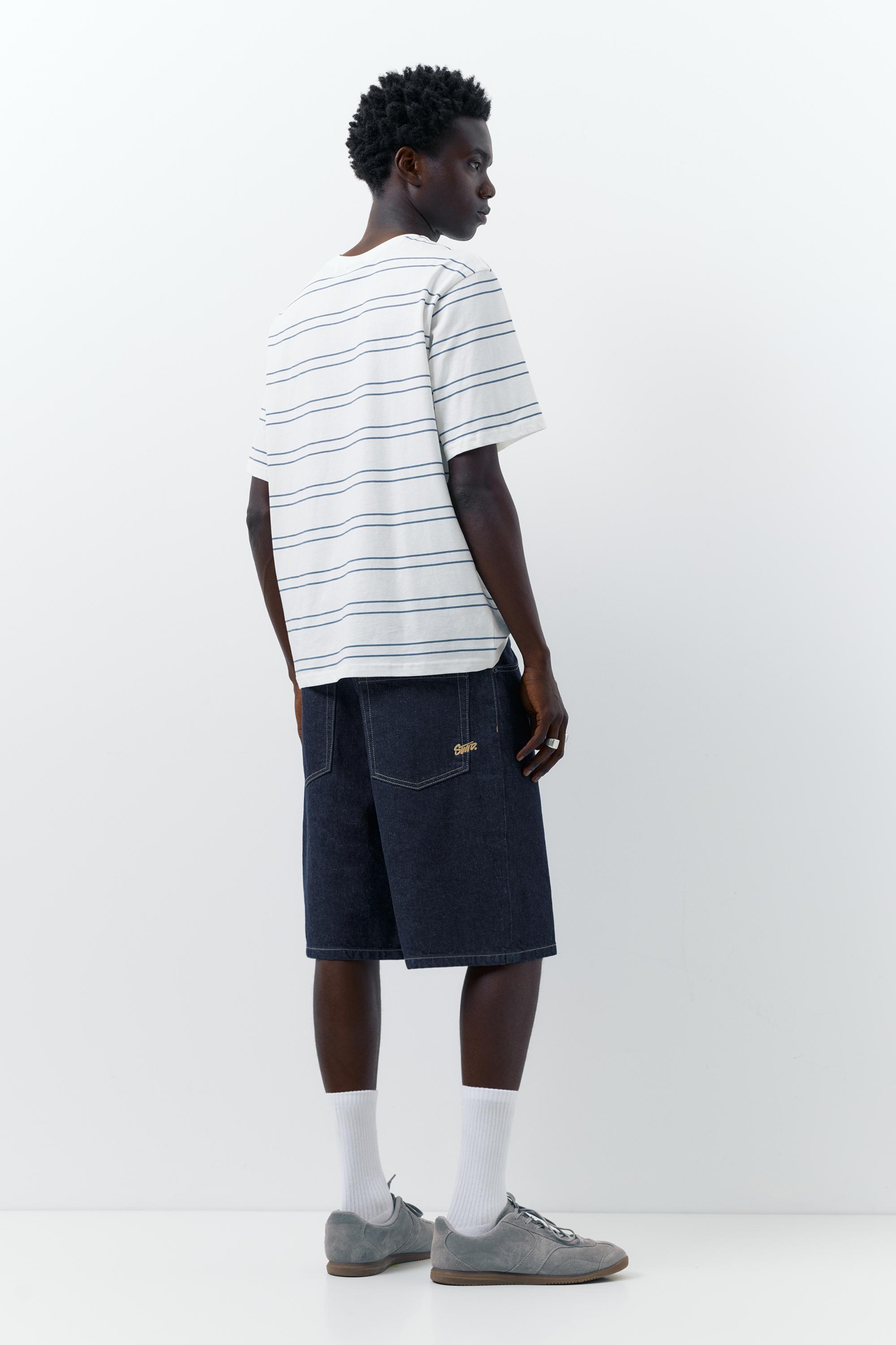 Baggy denim bermuda - Görsel 138