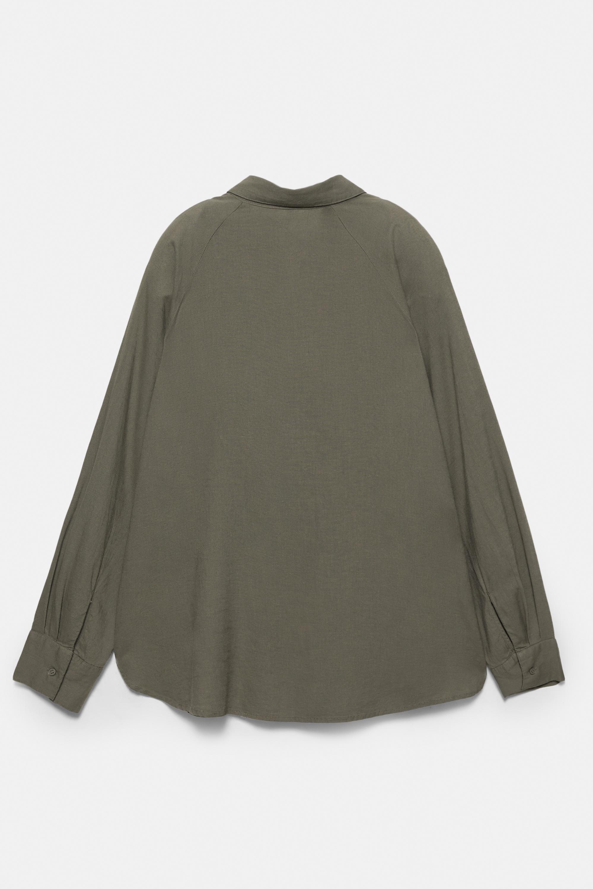 Ketenli rustik gömlek - Görsel 55