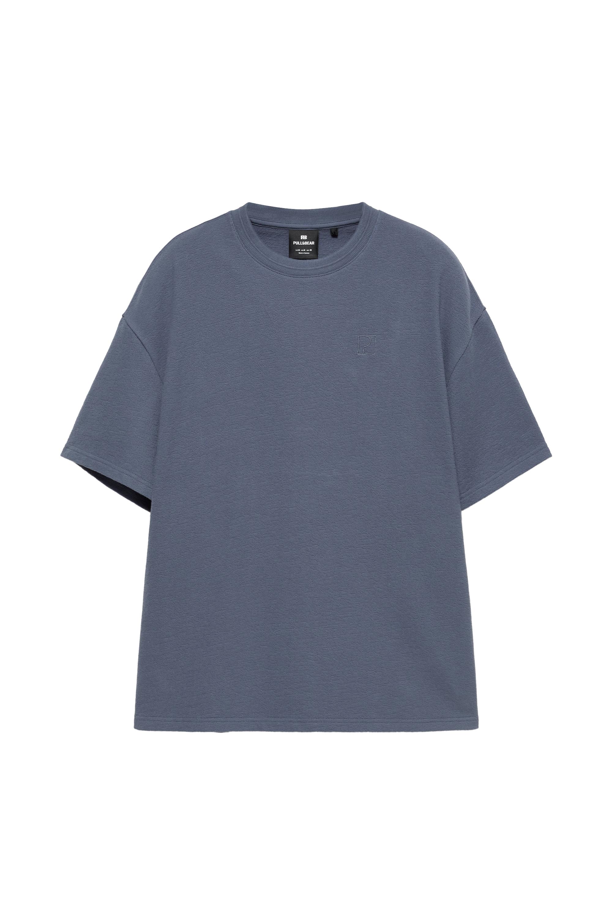 Kısa kollu logolu sweatshirt