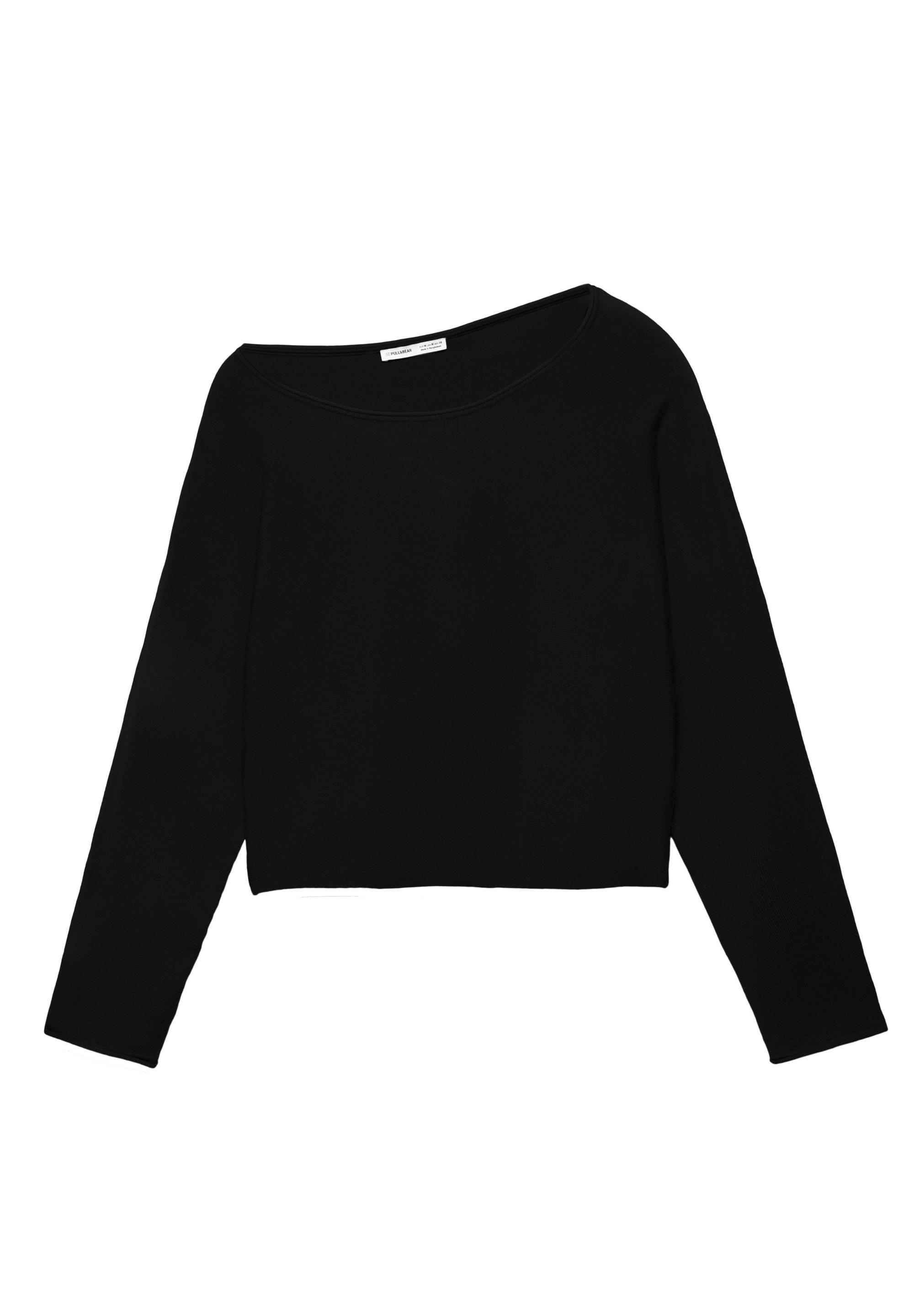 Asymmetric jumper — Black