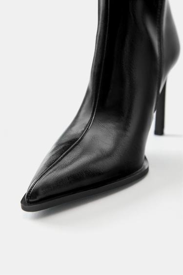 High-heel tall boots — Black 5