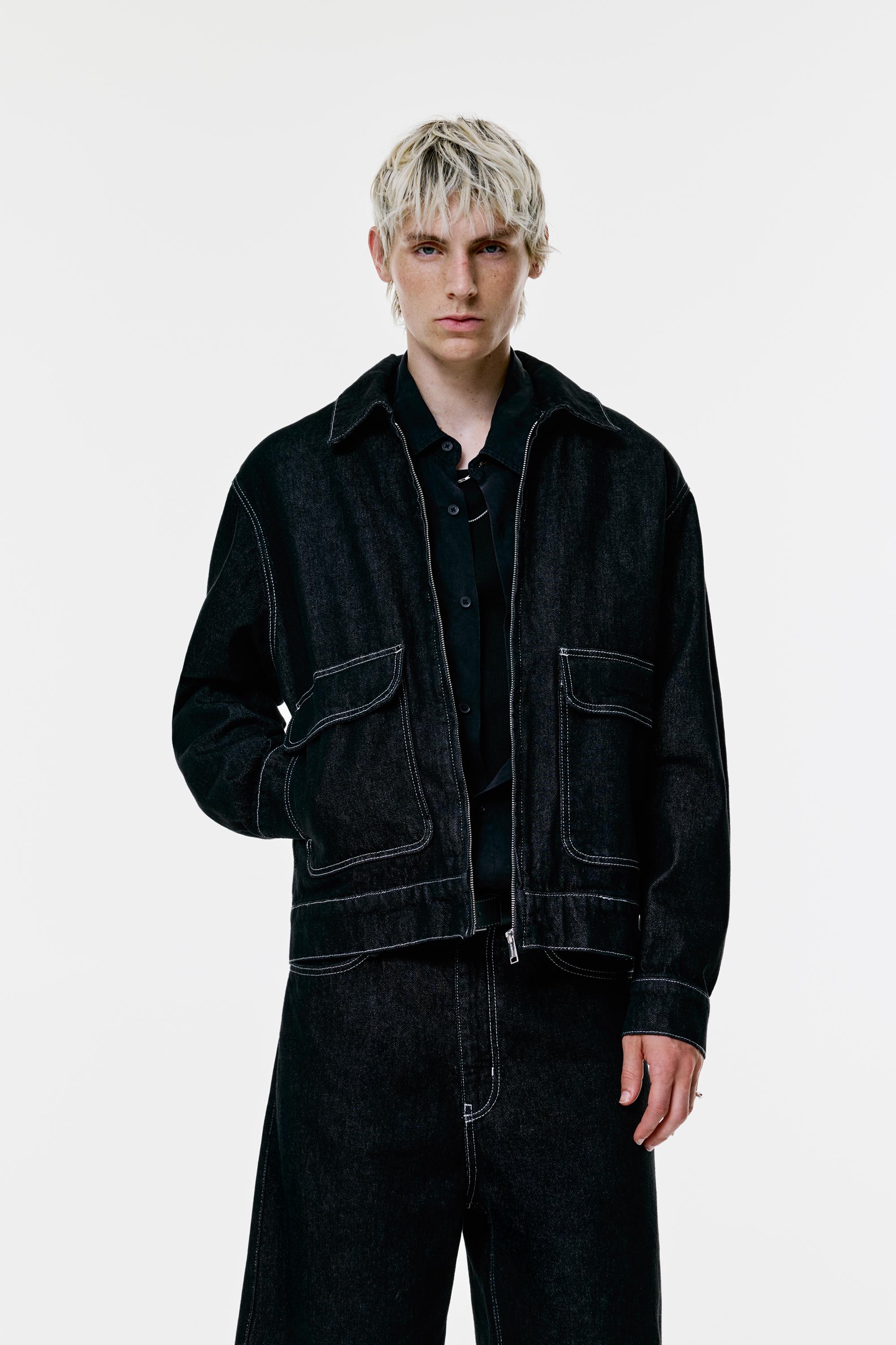 Jeansjacke Mit Taschen