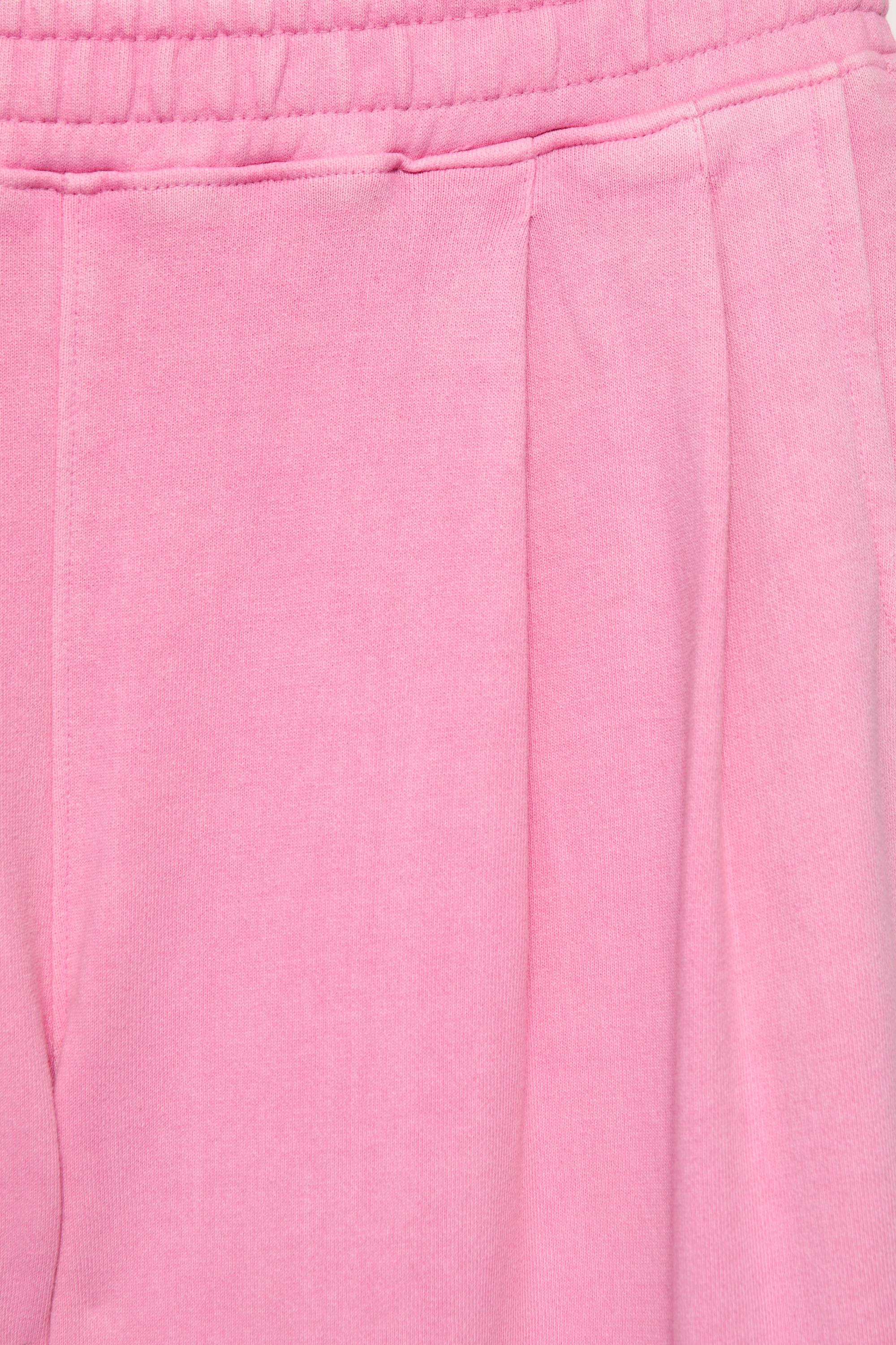 Wide-leg joggers — Pink