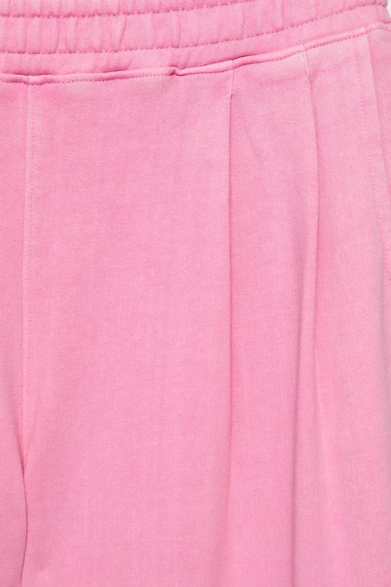 Wide-leg joggers — Pink