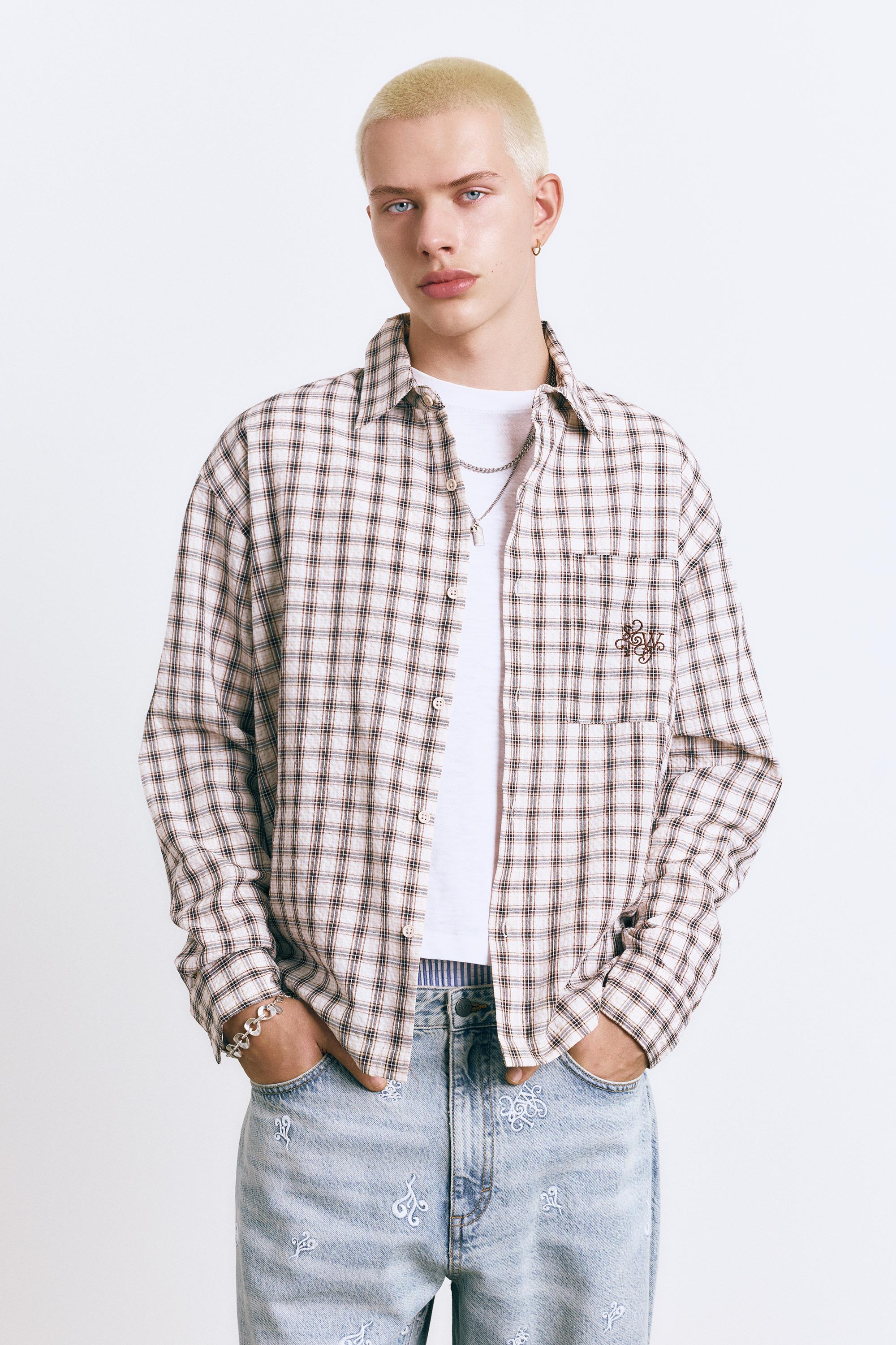 STWD kareli gömlek - Görsel 11