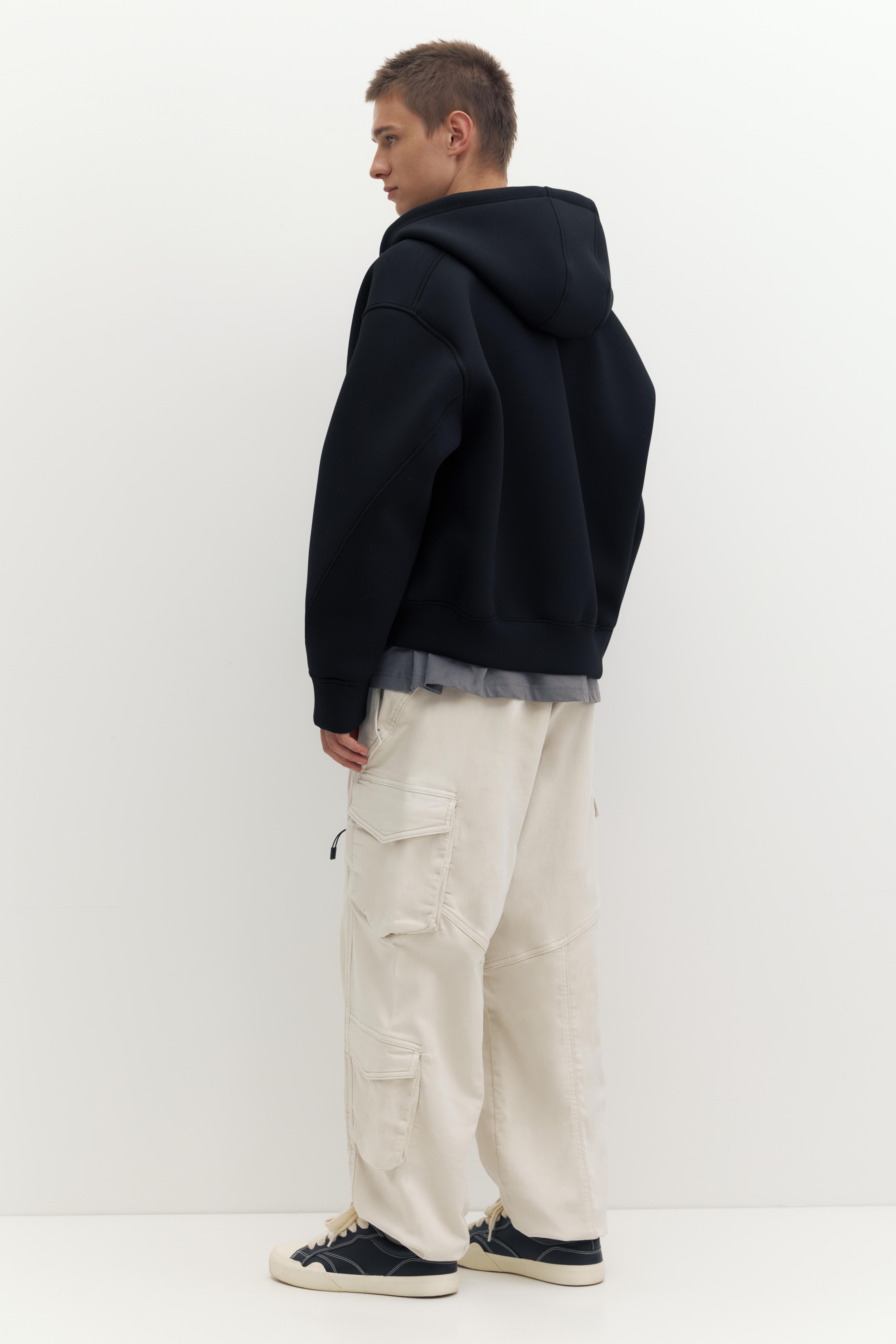 Multi-pocket joggers — Stone
